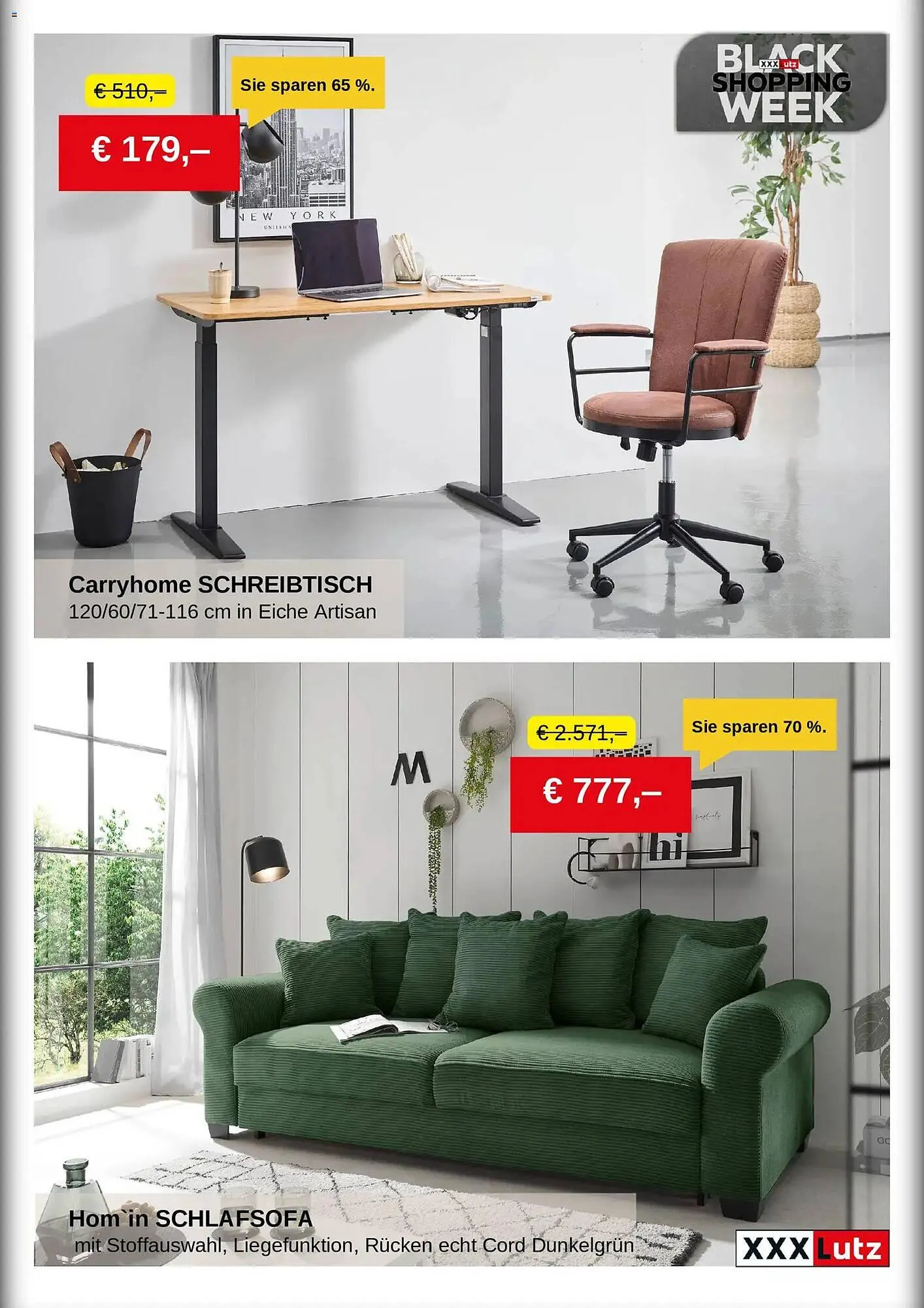 XXXLutz Prospekt von 10. November bis 16. November 2025 - Prospekt seite 4