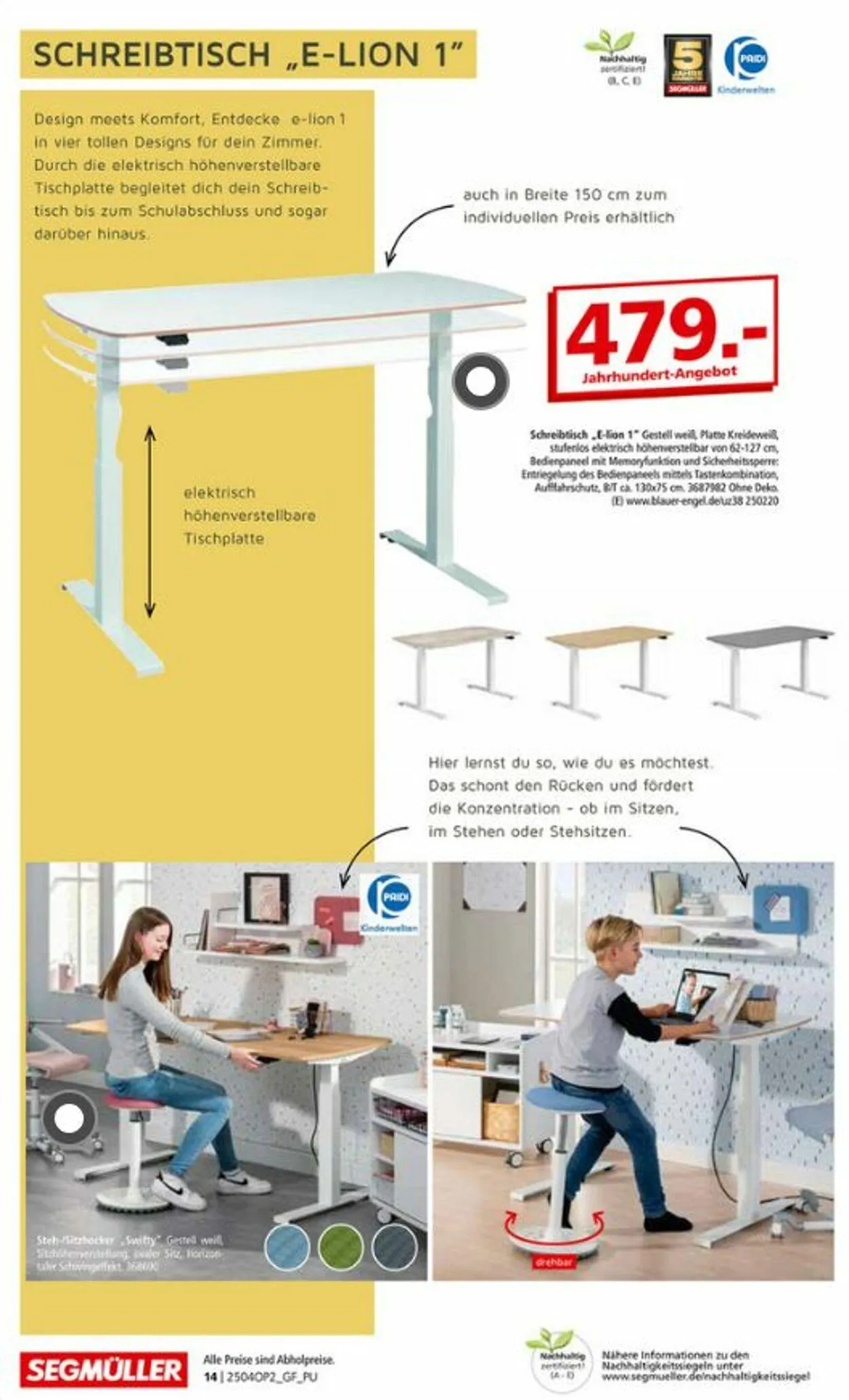 SEGMÜLLER von 29. März bis 28. Juni 2025 - Prospekt seite 14