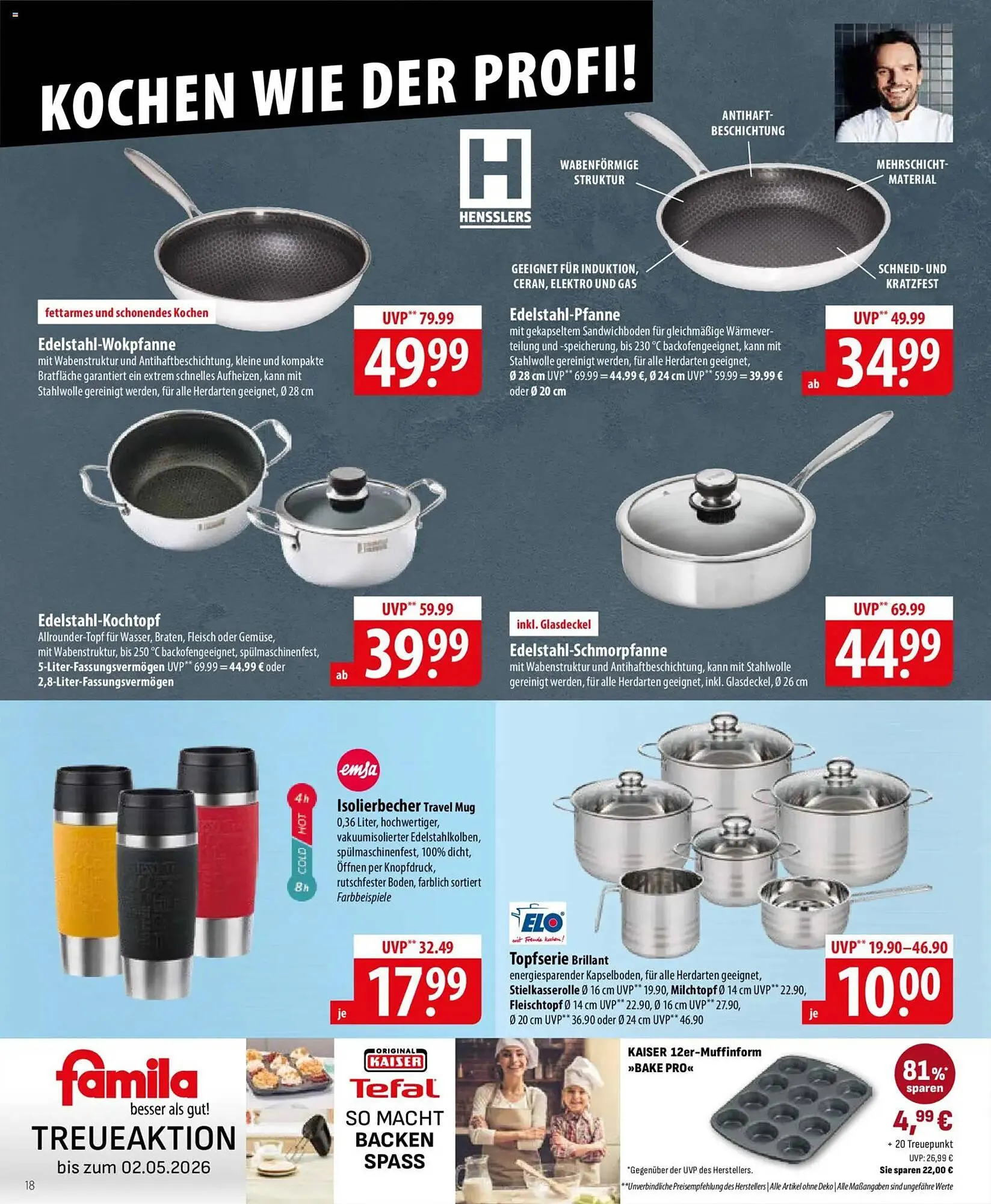 Famila Nord Ost Prospekt von 27. April bis 2. Mai 2026 - Prospekt seite 18