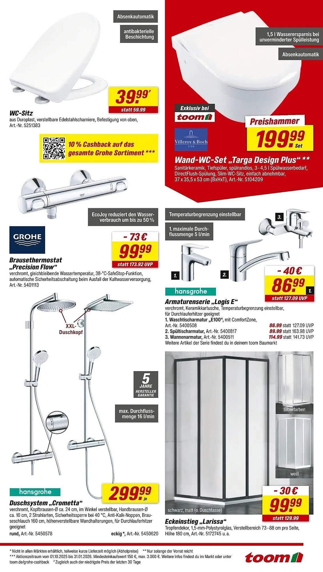 Toom Baumarkt Prospekt von 3. Januar bis 9. Januar 2026 - Prospekt seite 11