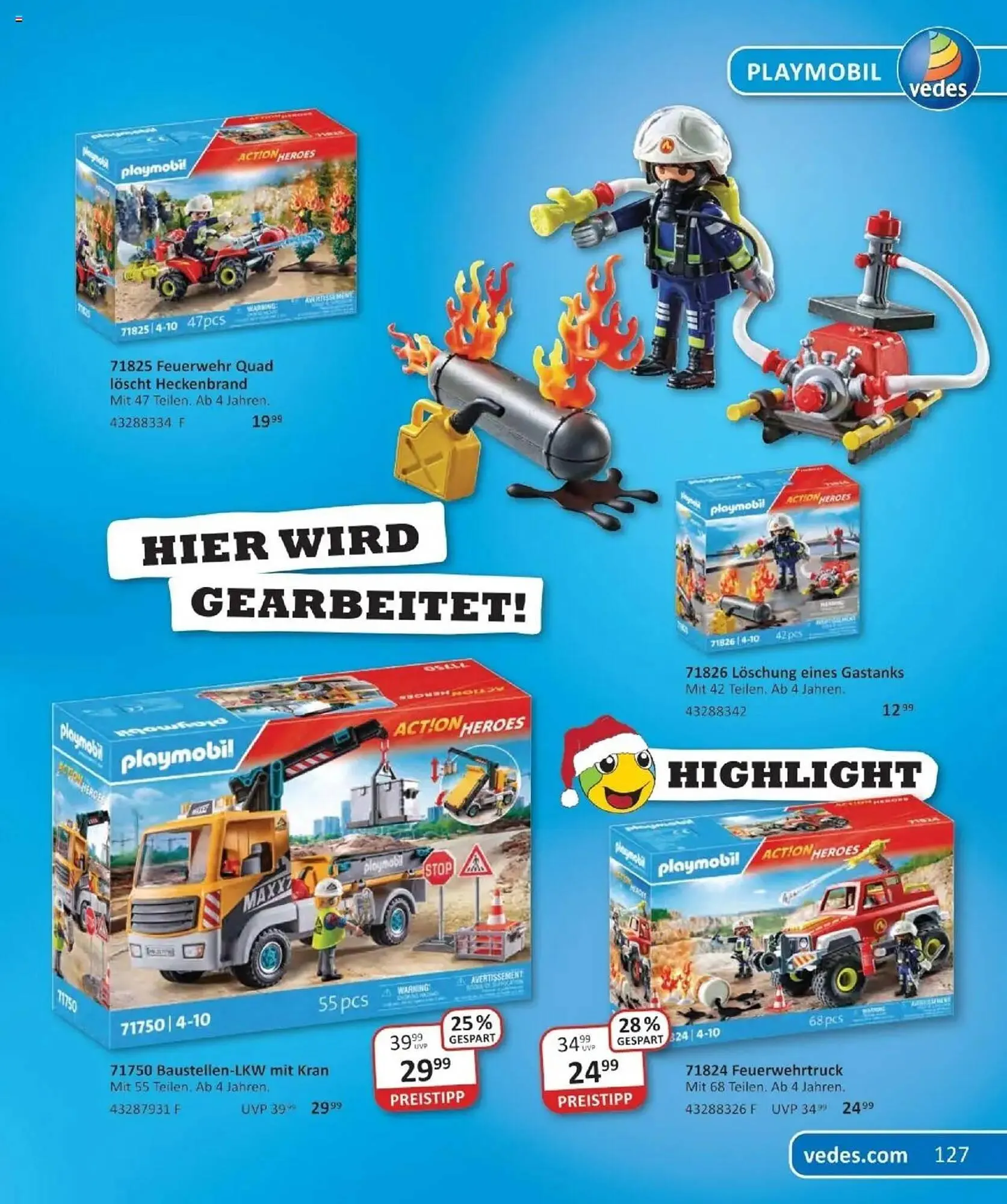 Vedes Prospekt von 29. September bis 6. Januar 2026 - Prospekt seite 127