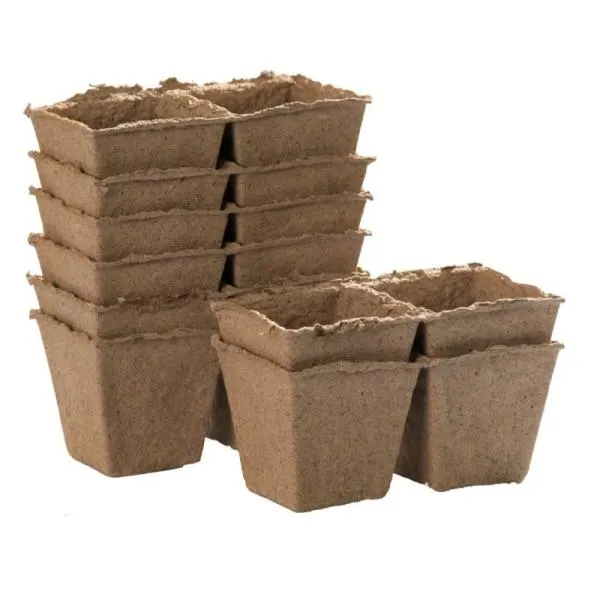 Windhager Anzucht-Töpfe eckig verschiedene Größen