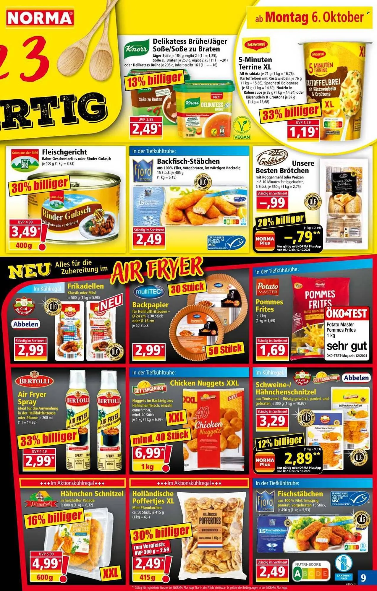Norma Prospekt von 6. Oktober bis 12. Oktober 2025 - Prospekt seite 9