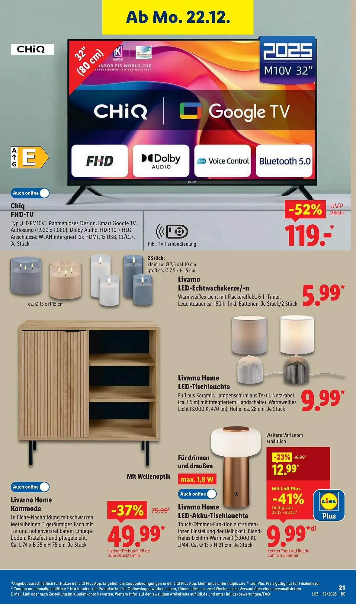 Lidl Prospekt von 22. Dezember bis 28. Dezember 2025 - Prospekt seite 33