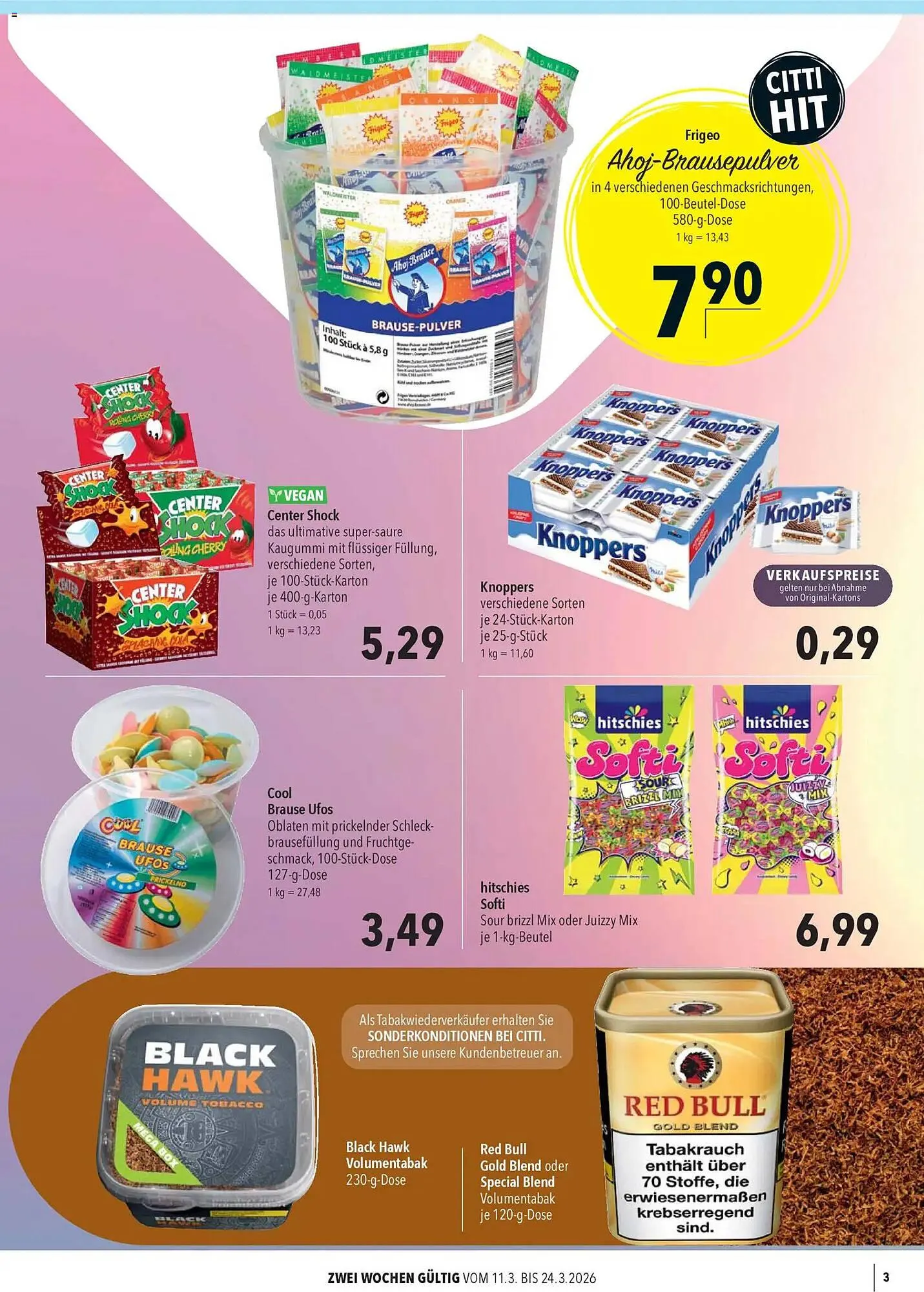 CITTI Markt Prospekt von 11. März bis 24. März 2026 - Prospekt seite 3