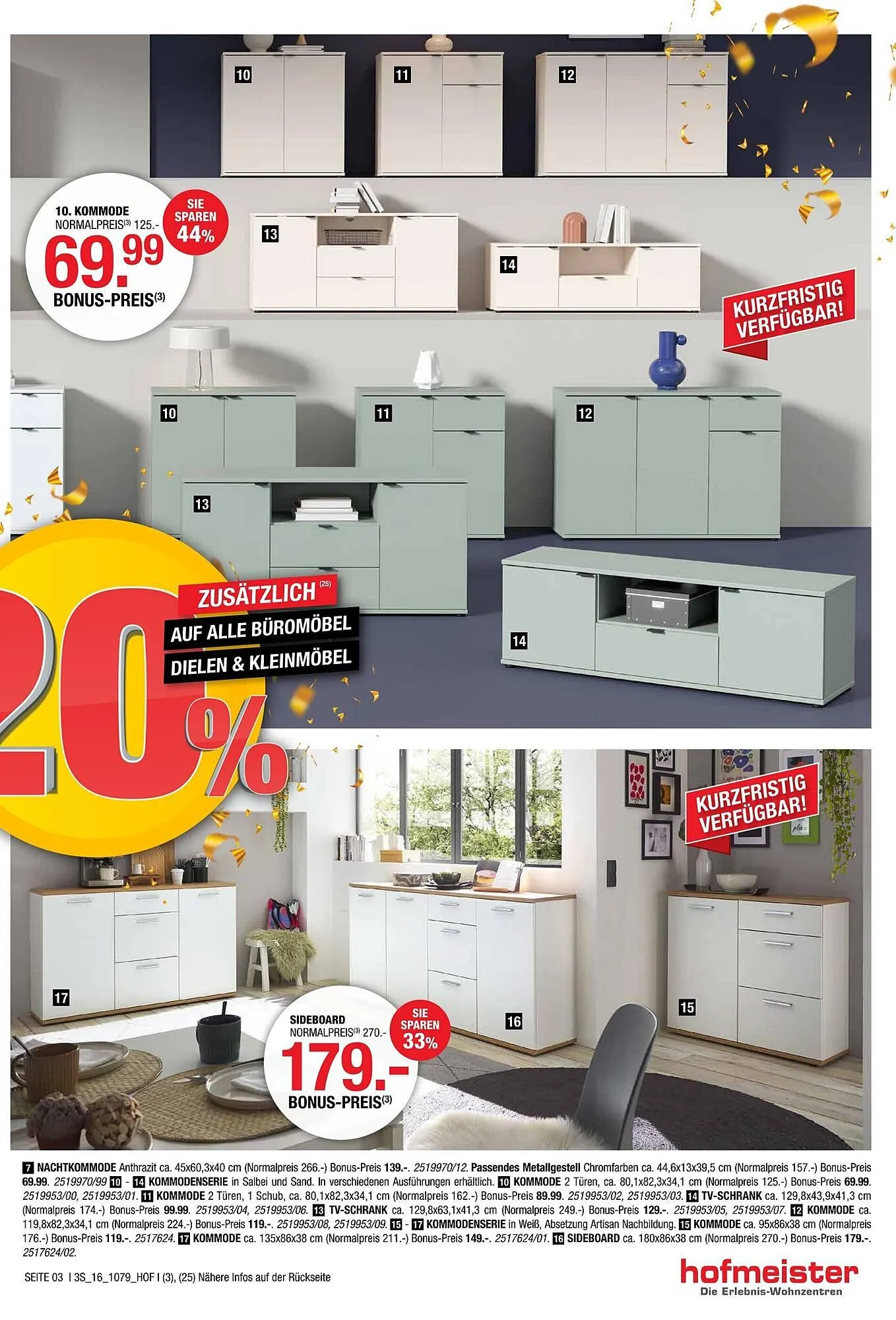 Hofmeister Prospekt von 17. Juni bis 12. August 2025 - Prospekt seite 3