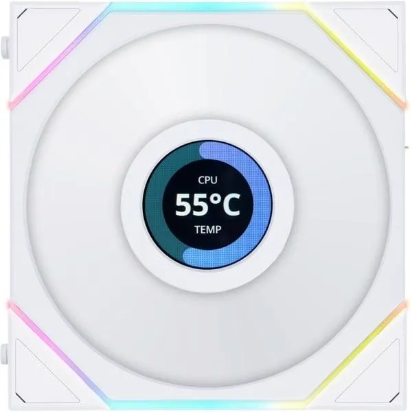 UNI FAN TL120 LCD Reverse Blade, Gehäuselüfter