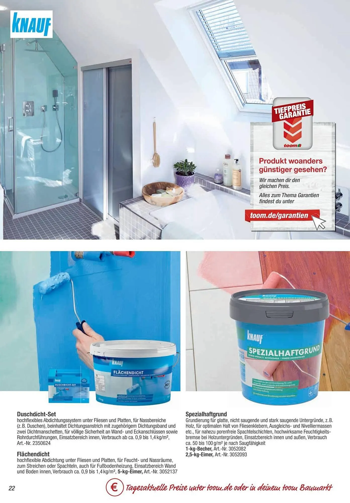 toom Baumarkt Prospekt von 2. März bis 31. Dezember 2025 - Prospekt seite 22