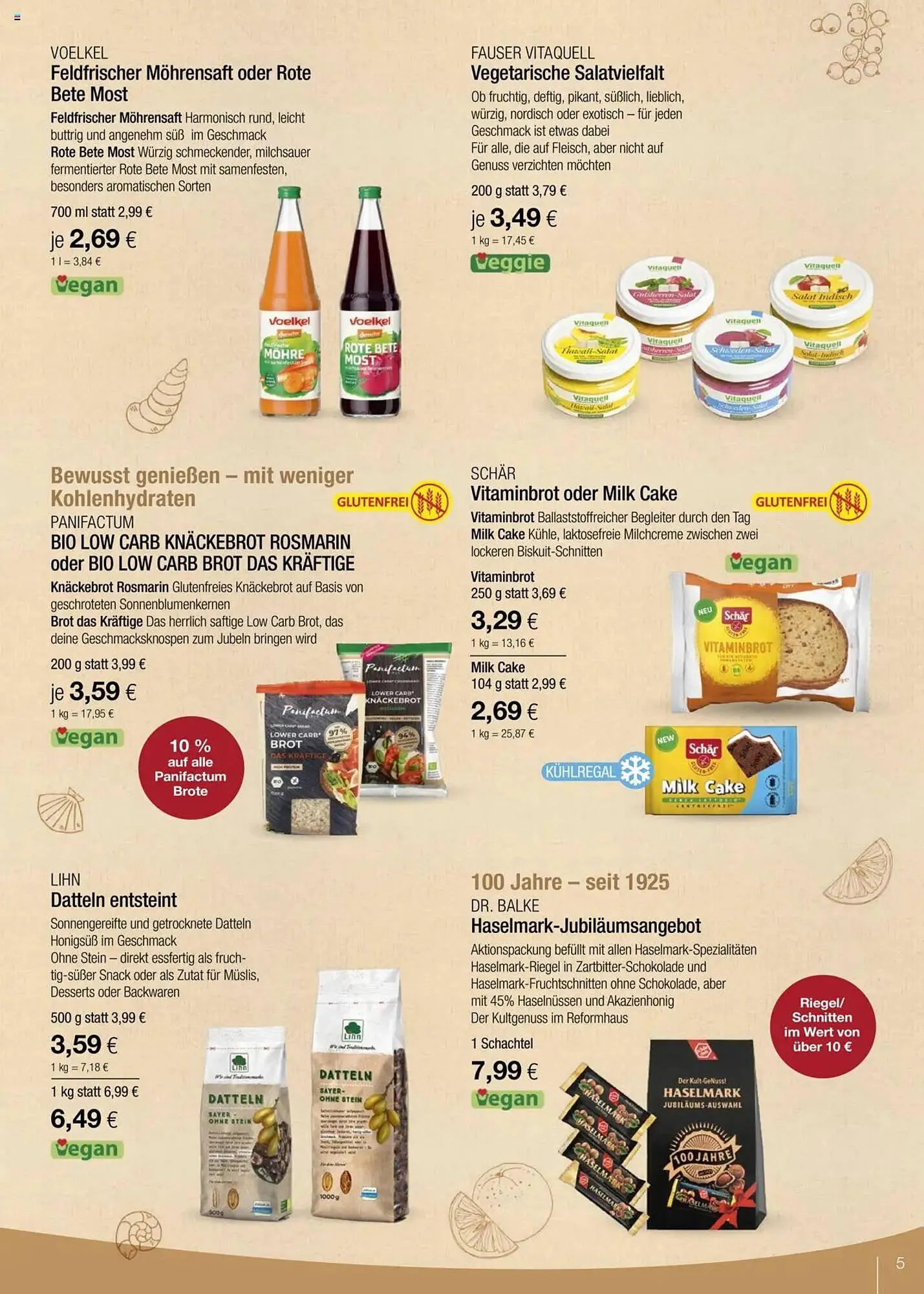 Vitalia Prospekt von 1. August bis 31. August 2025 - Prospekt seite 5