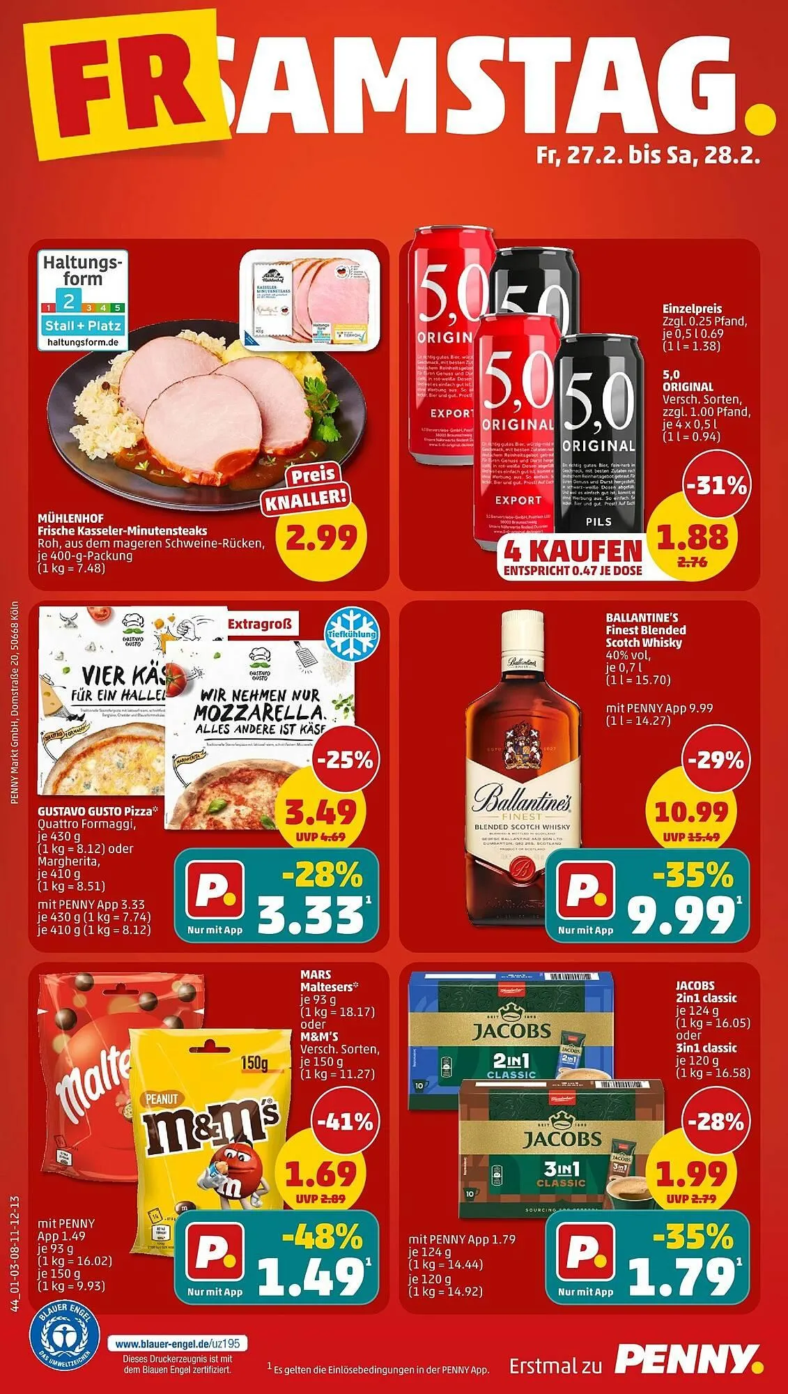 PENNY Prospekt von 23. Februar bis 1. März 2026 - Prospekt seite 42