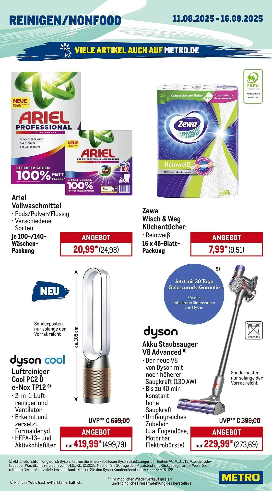 METRO Prospekt von 11. August bis 17. August 2025 - Prospekt seite 17