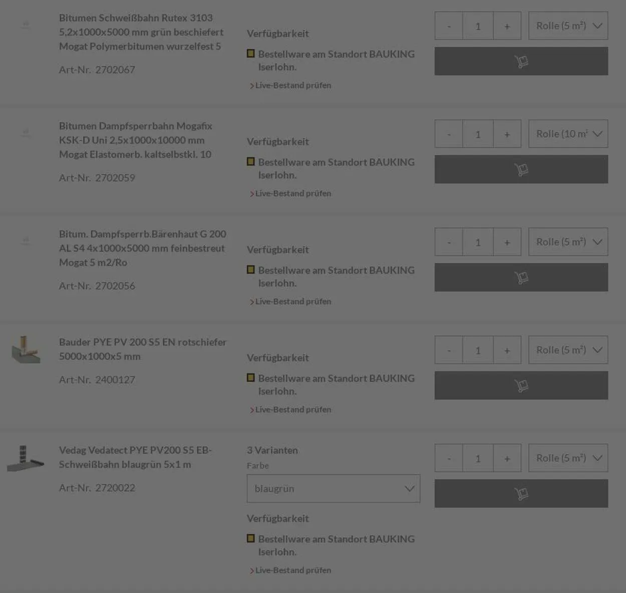 Bauking von 21. Juli bis 30. Juli 2025 - Prospekt seite 12