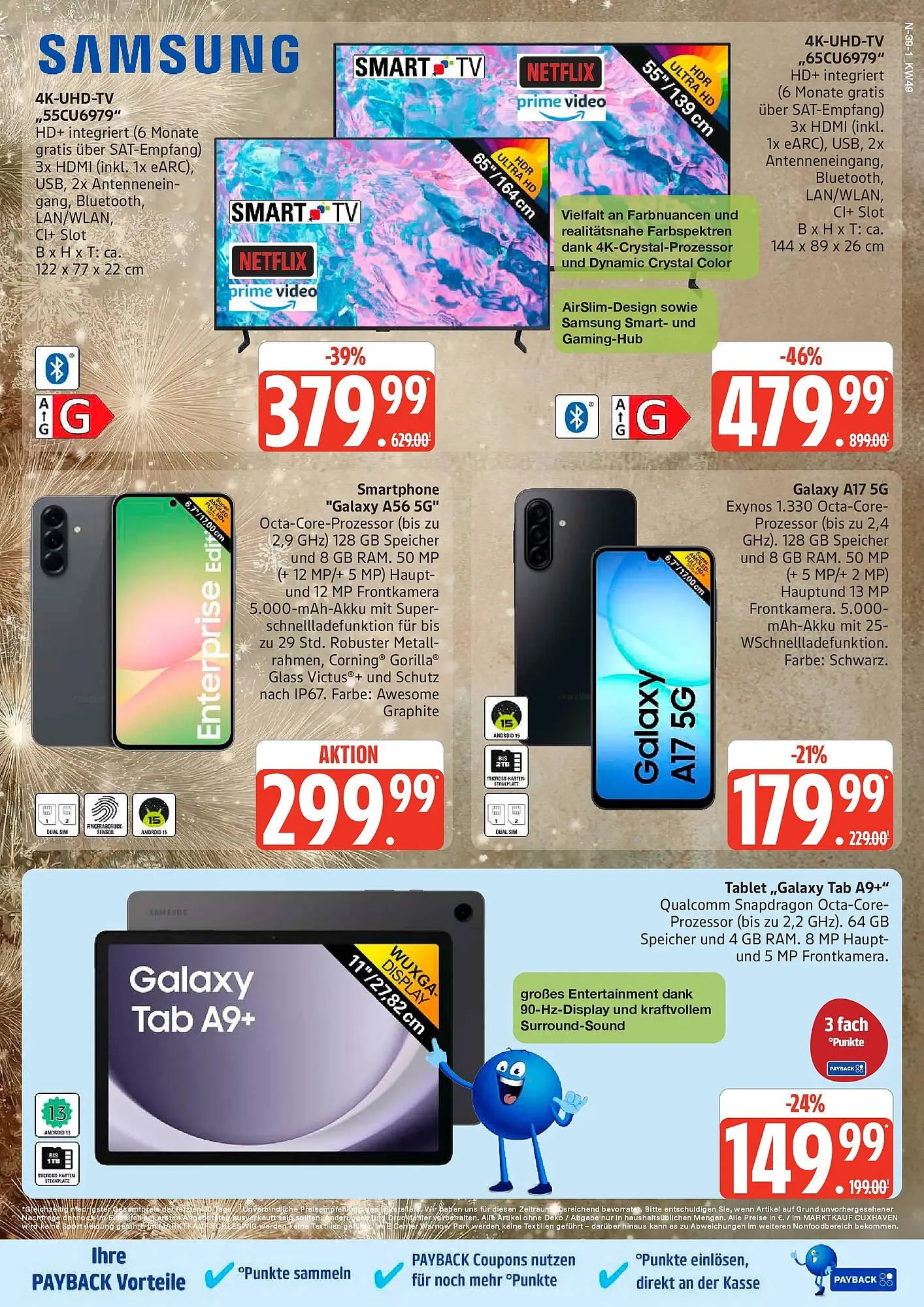 Marktkauf Prospekt von 30. November bis 6. Dezember 2025 - Prospekt seite 39