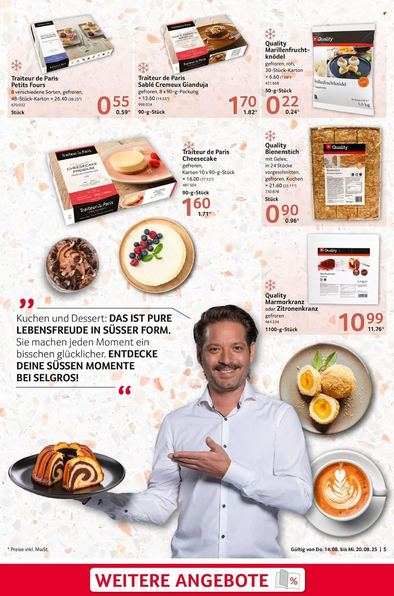 Selgros Prospekt von 14. August bis 20. August 2025 - Prospekt seite 5