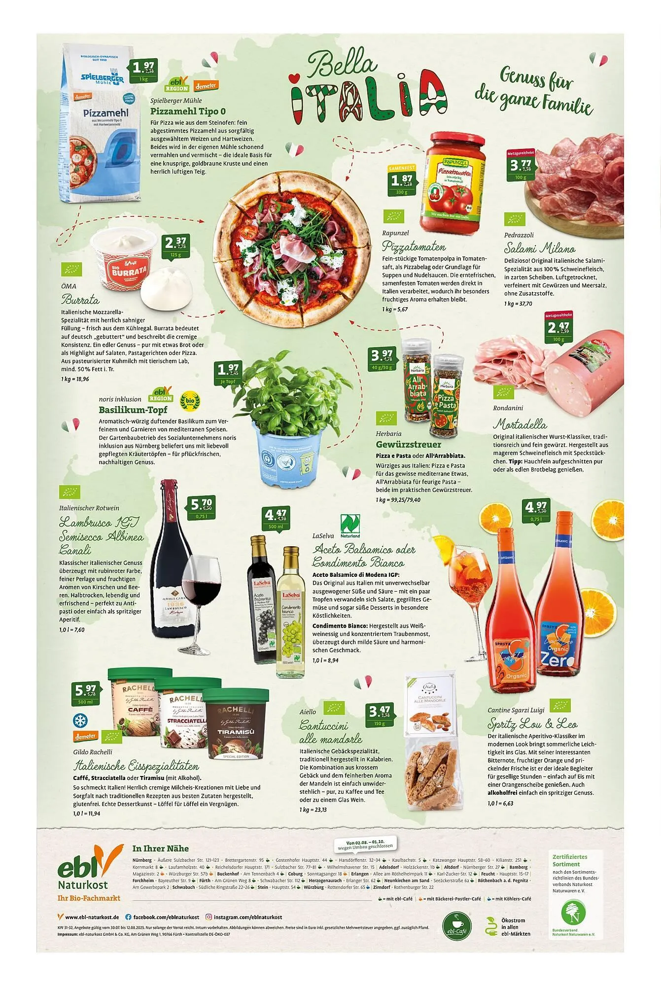 Ebl Naturkost Prospekt von 30. Juli bis 12. August 2025 - Prospekt seite 4