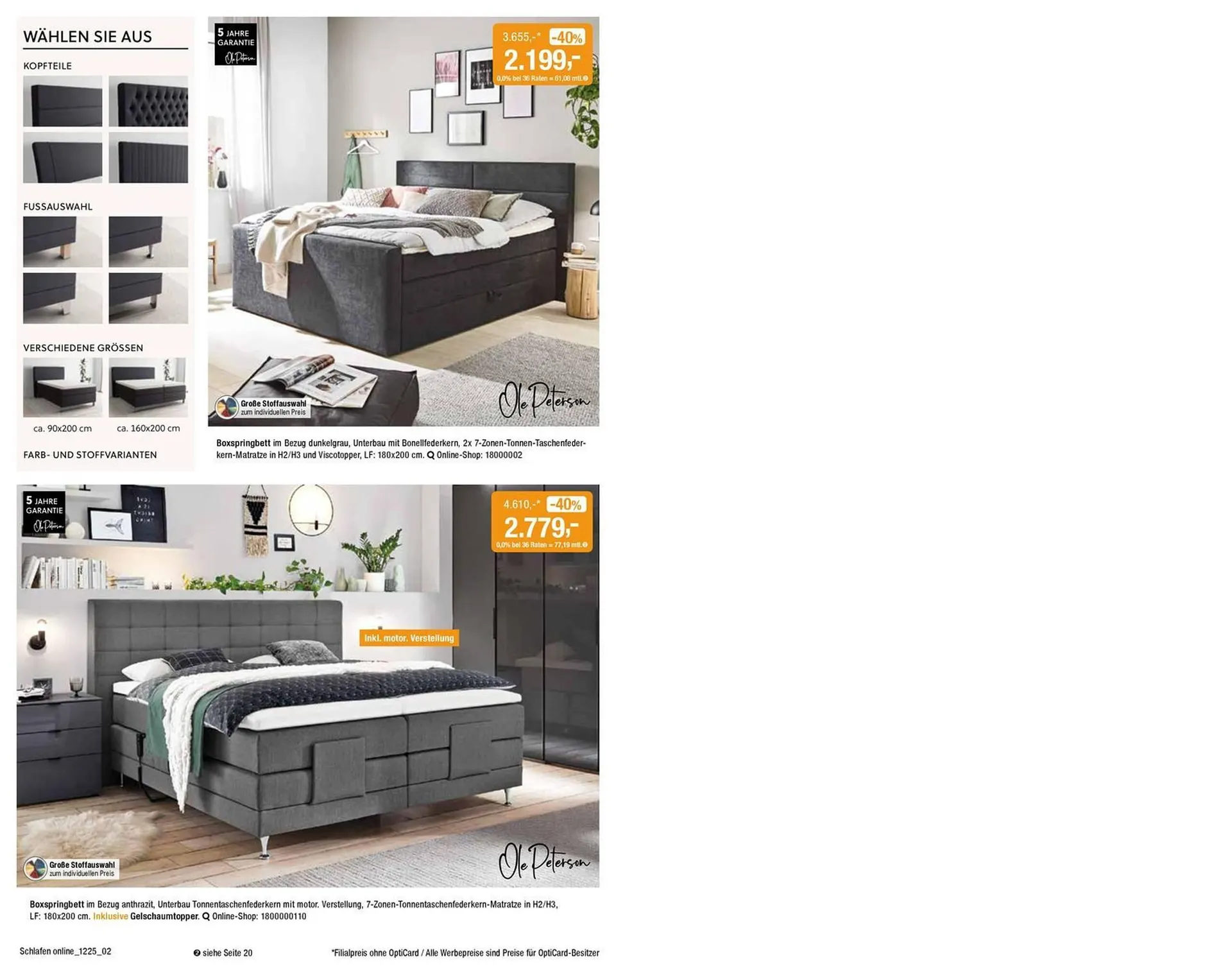 Opti Wohnwelt Prospekt von 5. Dezember bis 31. Januar 2026 - Prospekt seite 2