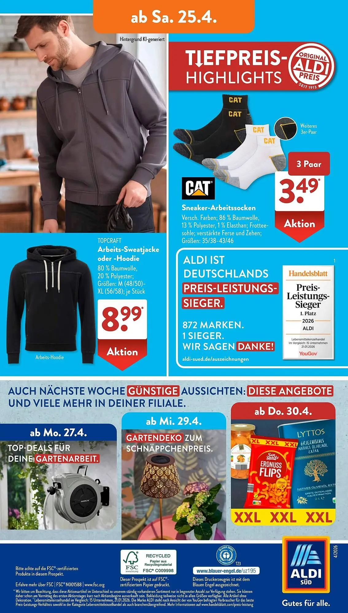 Aldi Süd Prospekt von 20. April bis 26. April 2026 - Prospekt seite 18