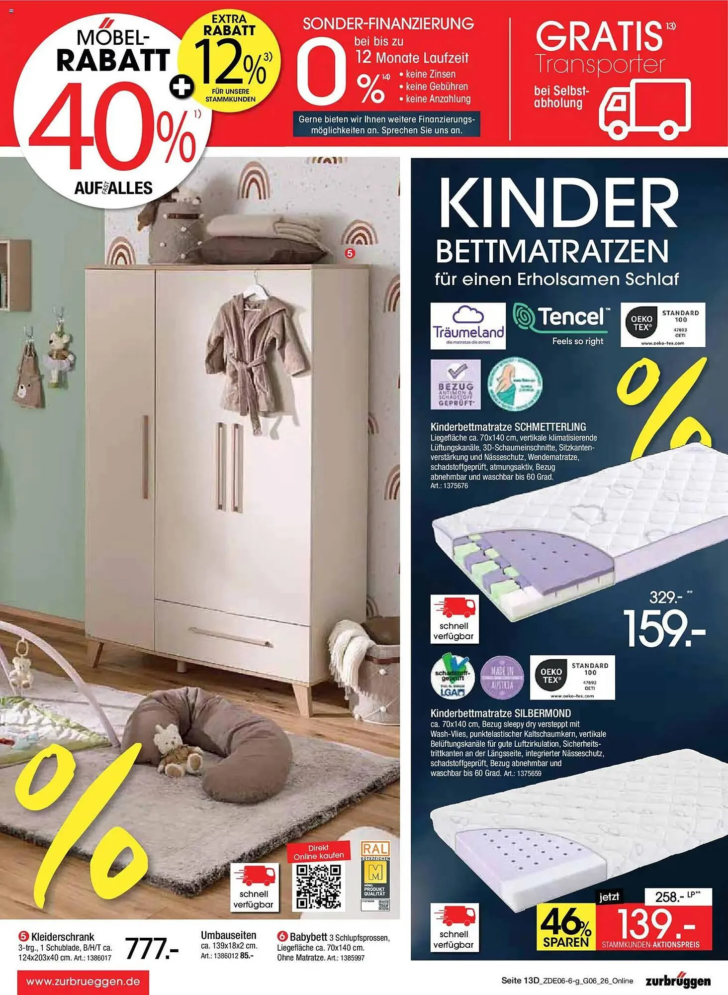 Zurbrüggen Prospekt von 8. Juni bis 20. Juni 2026 - Prospekt seite 37