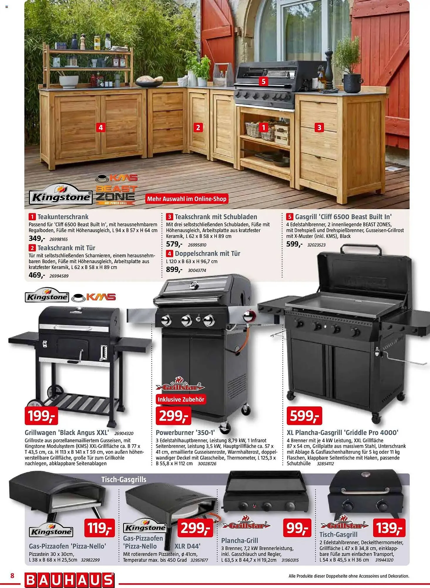 Bauhaus Prospekt von 28. März bis 11. April 2026 - Prospekt seite 8