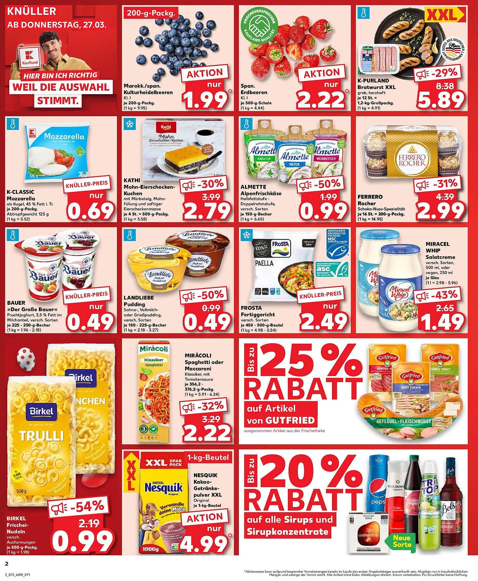 Kaufland Prospekt von 30. März bis 2. April 2025 - Prospekt seite 13