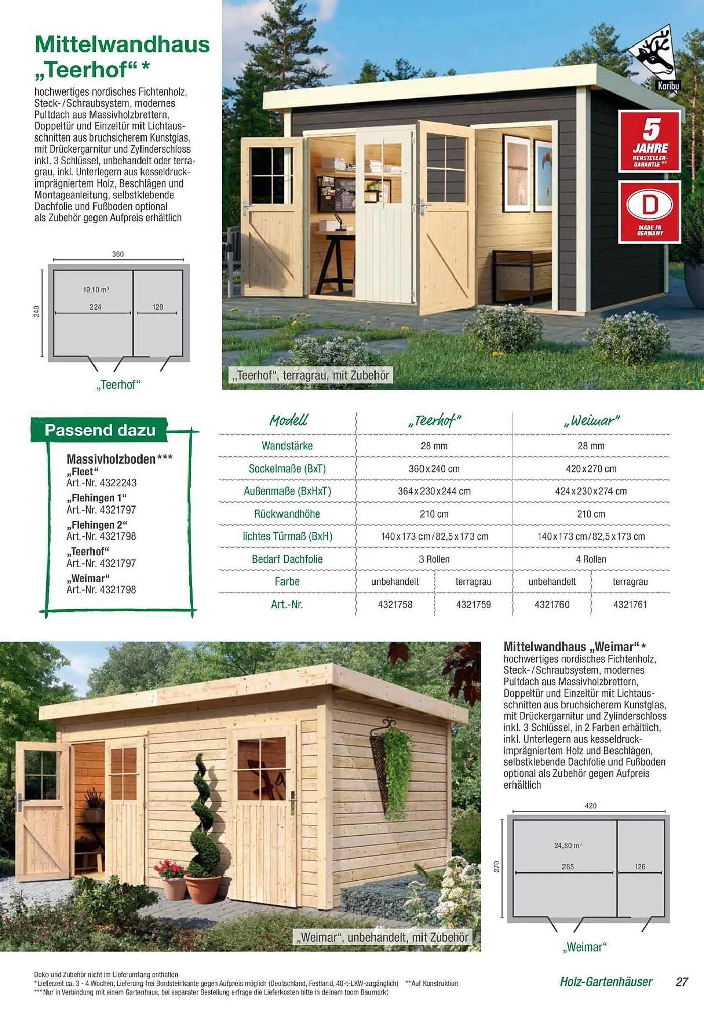 toom Baumarkt Prospekt von 27. Februar bis 31. Dezember 2025 - Prospekt seite 27