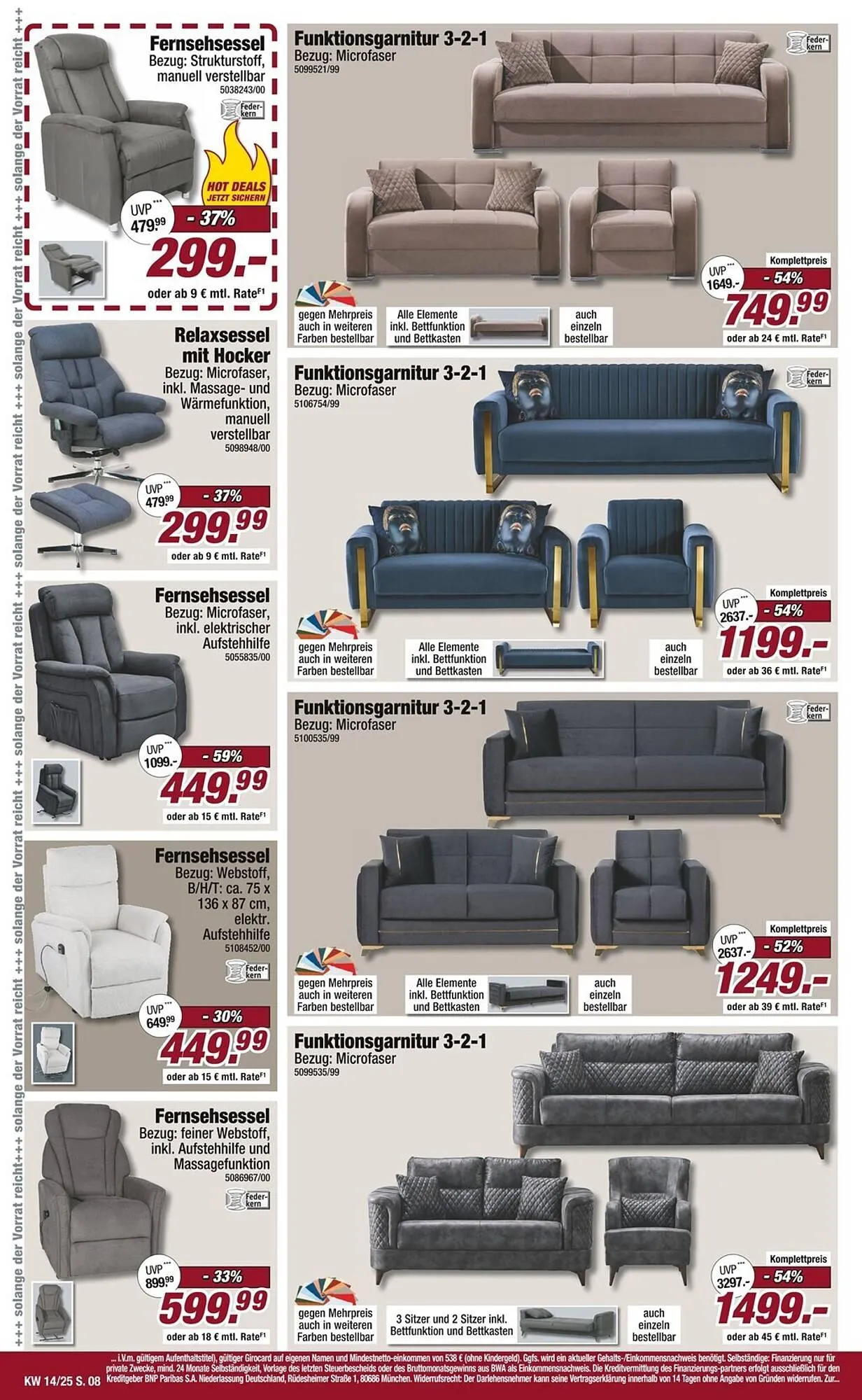 Poco Prospekt von 29. März bis 4. April 2025 - Prospekt seite 8