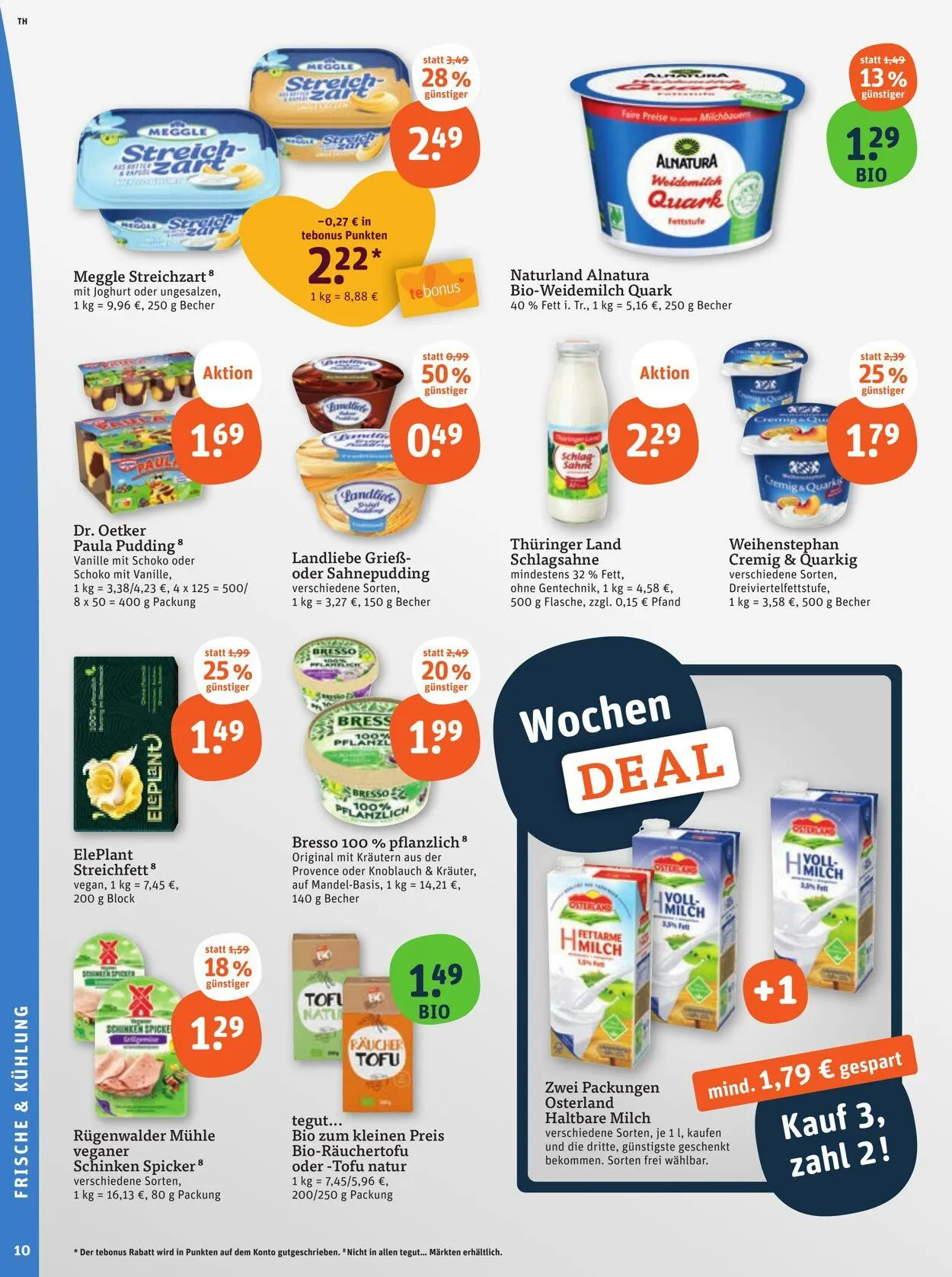 Tegut Aktueller Prospekt von 3. November bis 9. November 2025 - Prospekt seite 12