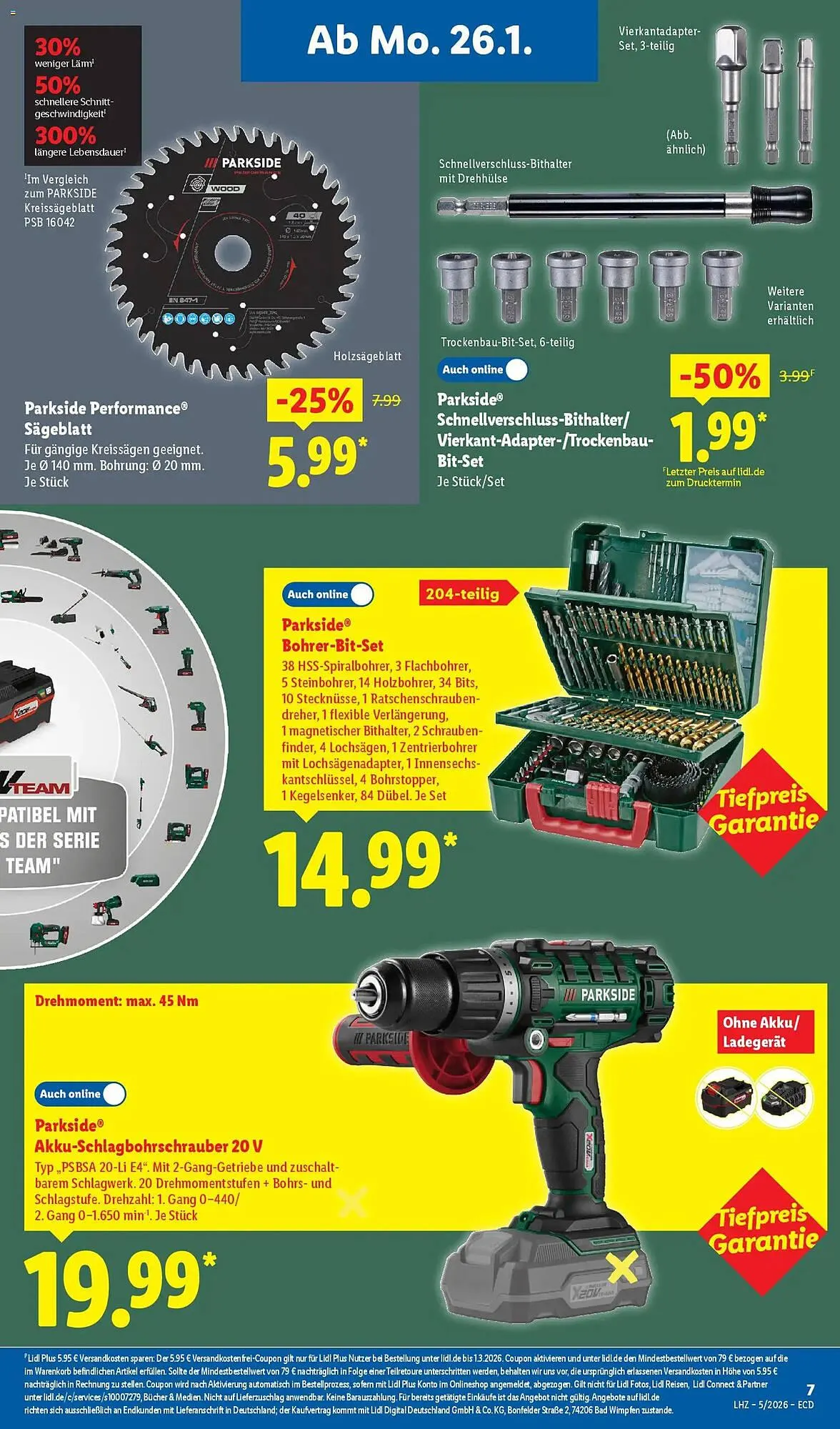 Lidl Prospekt von 26. Januar bis 31. Januar 2026 - Prospekt seite 7