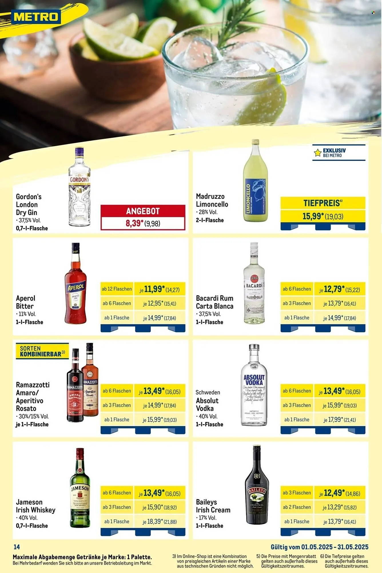 METRO Prospekt von 1. Mai bis 31. Mai 2025 - Prospekt seite 14