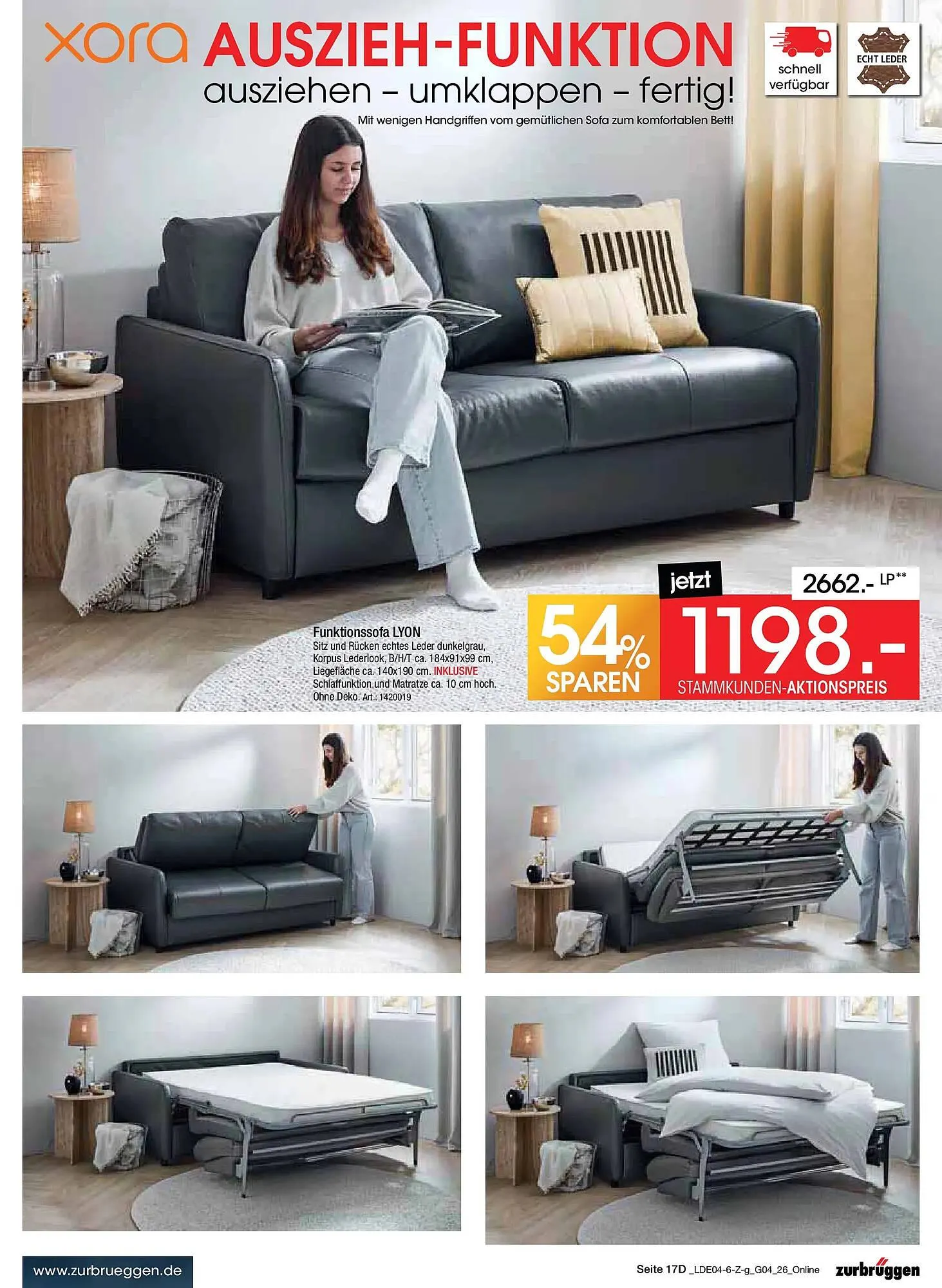 Zurbrüggen Prospekt von 10. April bis 25. April 2026 - Prospekt seite 39