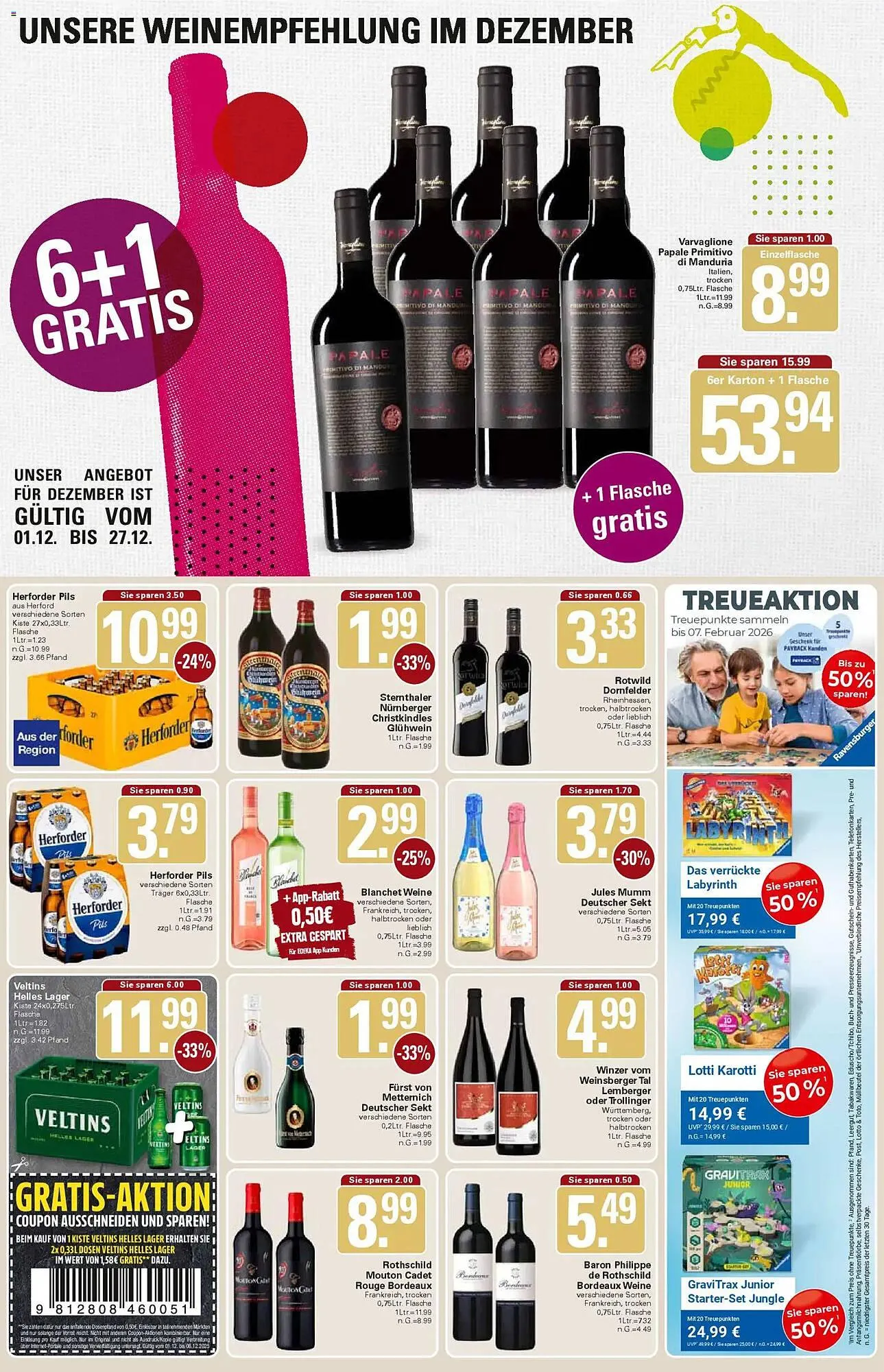 WEZ Prospekt von 1. Dezember bis 6. Dezember 2025 - Prospekt seite 13