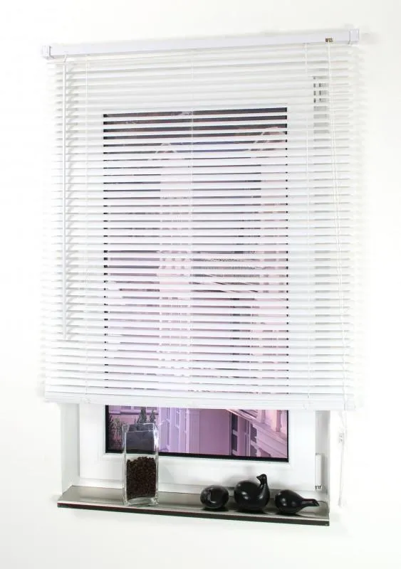 Kunststoff-Jalousie, weiss, 220 x 100 cm