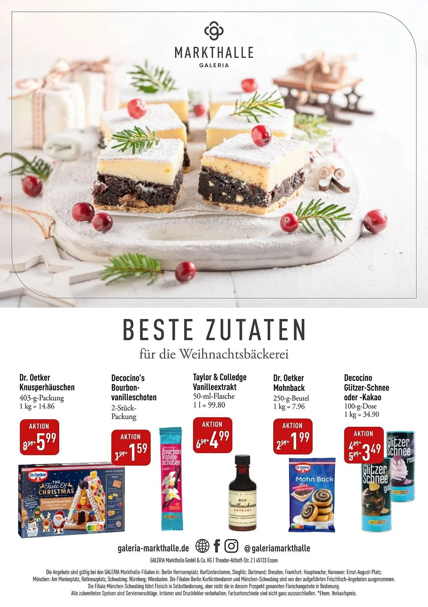 Galeria Markthalle Prospekt von 17. November bis 24. November 2025 - Prospekt seite 12