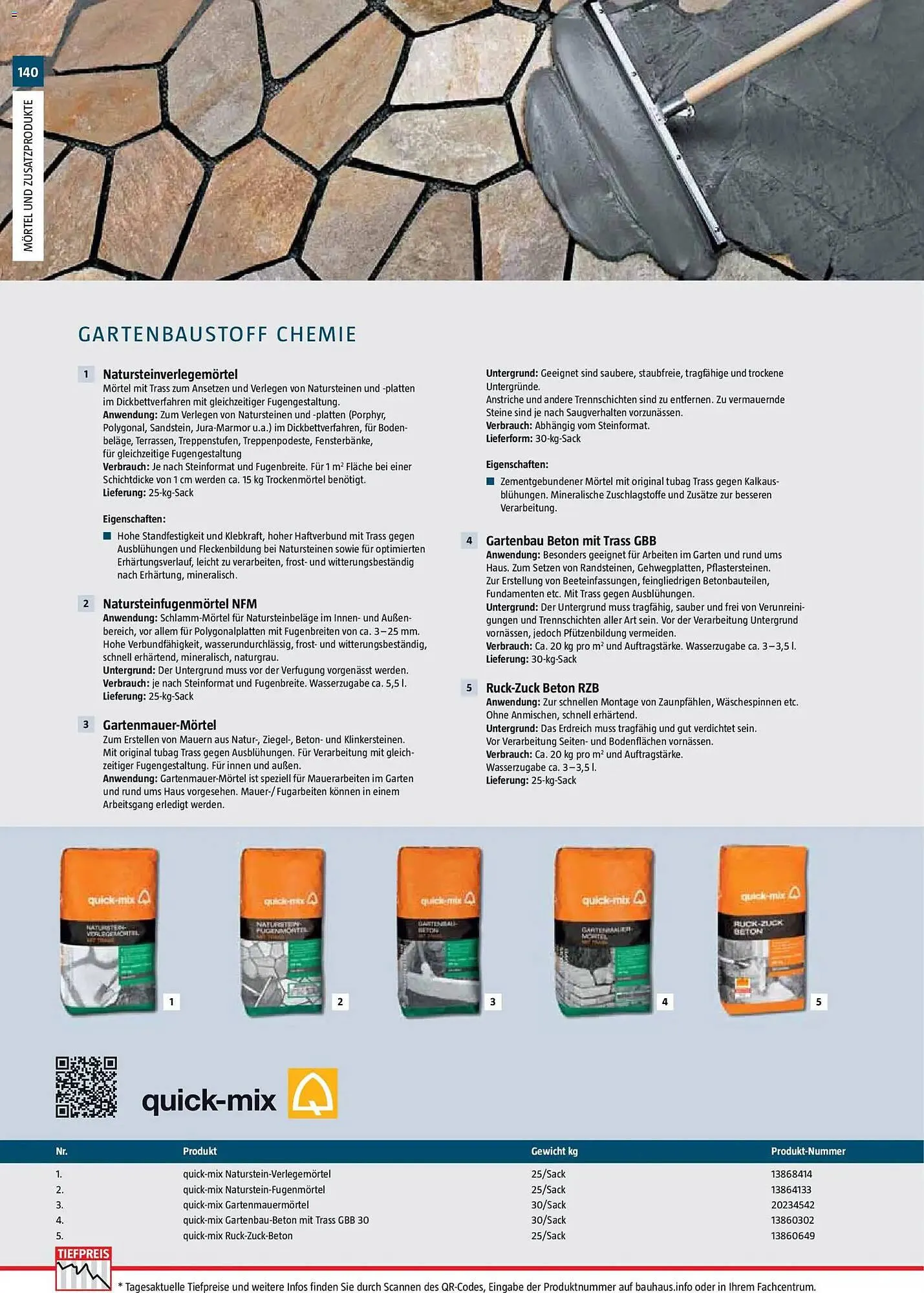 Bauhaus Prospekt von 2. März bis 30. Juni 2026 - Prospekt seite 140