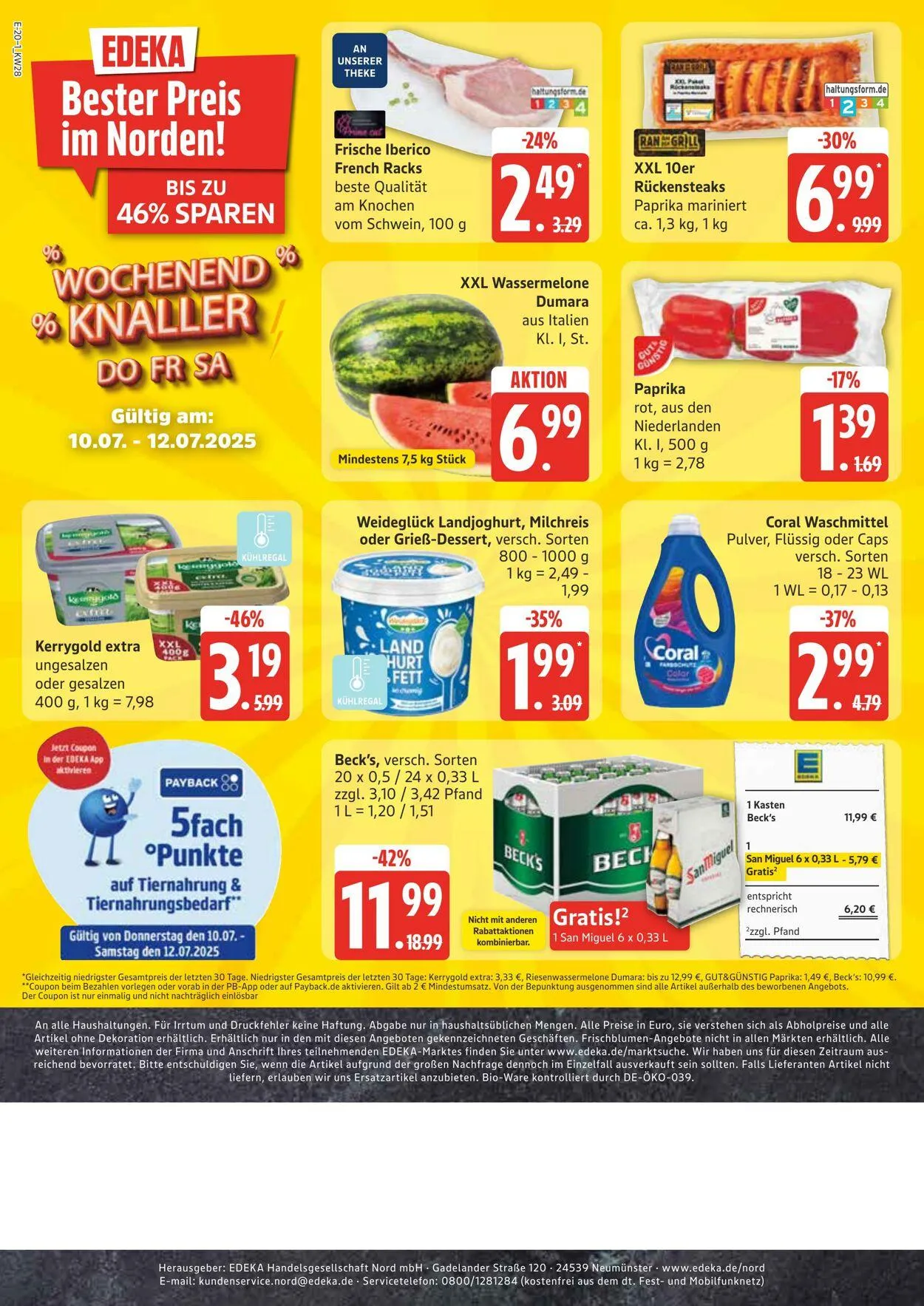 Marktkauf Aktueller Prospekt von 7. Juli bis 12. Juli 2025 - Prospekt seite 20