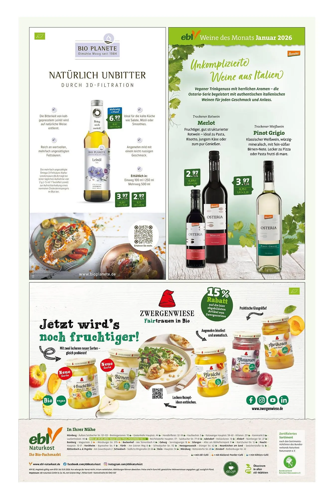 Ebl Naturkost Prospekt von 7. Januar bis 13. Januar 2026 - Prospekt seite 4