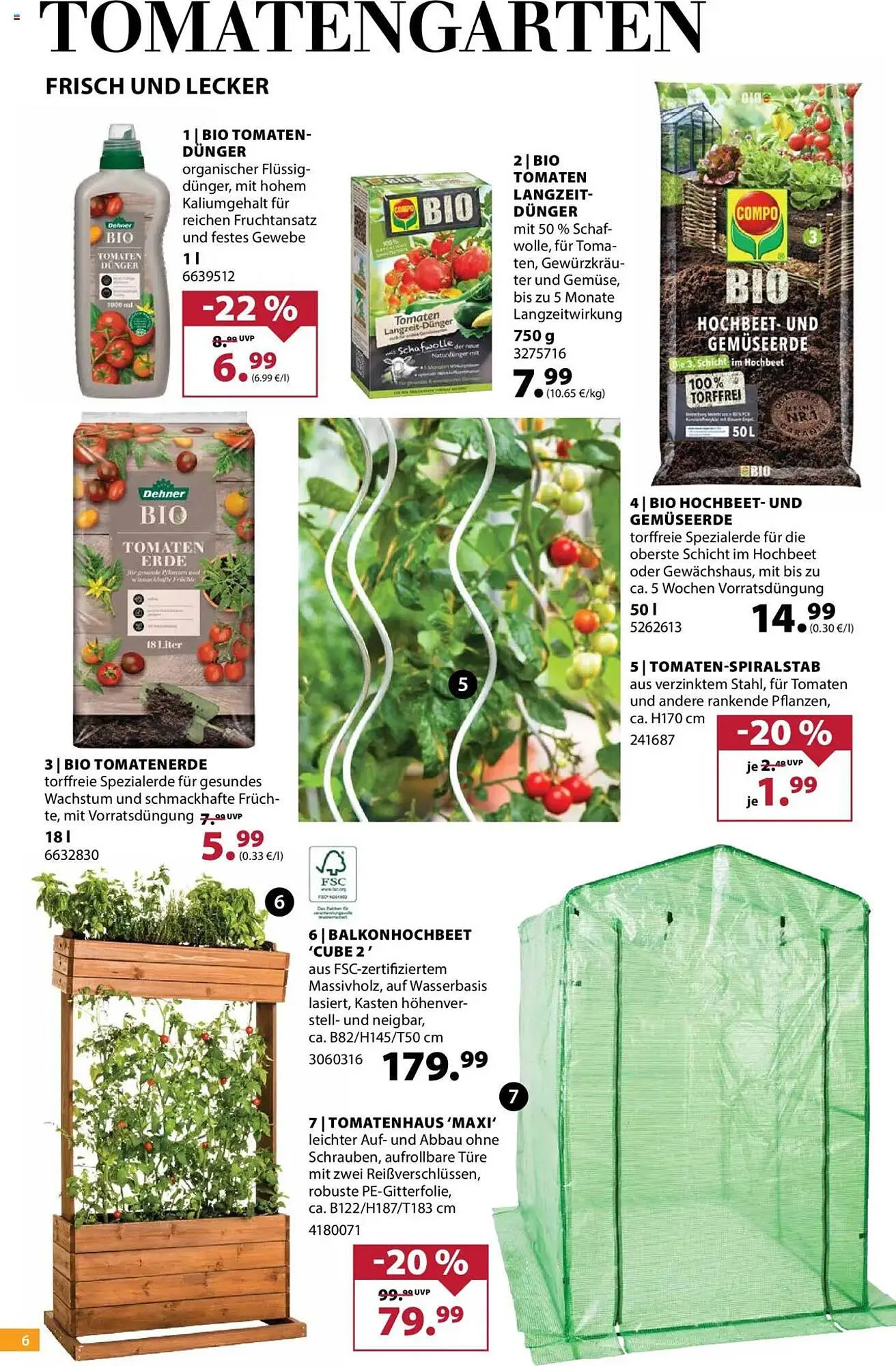 Dehner Prospekt von 23. April bis 28. April 2025 - Prospekt seite 6