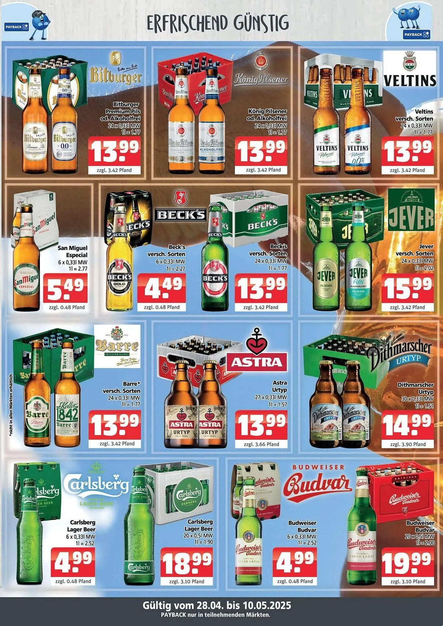 Getränkehaus Prospekt von 28. April bis 10. Mai 2025 - Prospekt seite 4