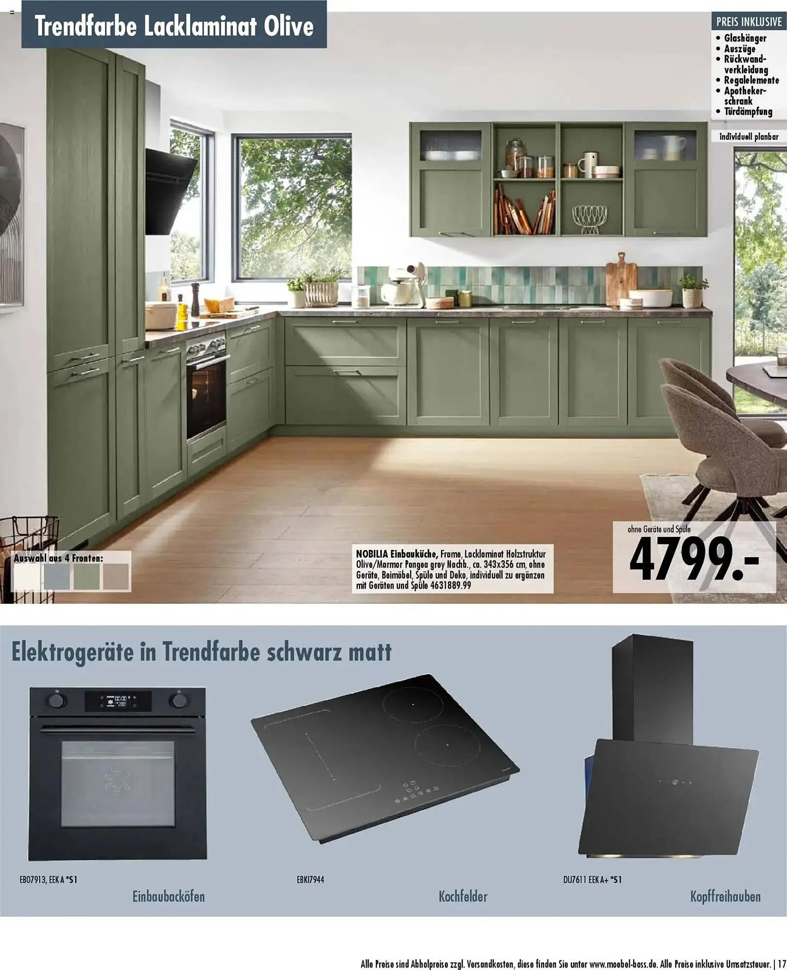Möbel Boss Prospekt von 9. April bis 30. November 2026 - Prospekt seite 17