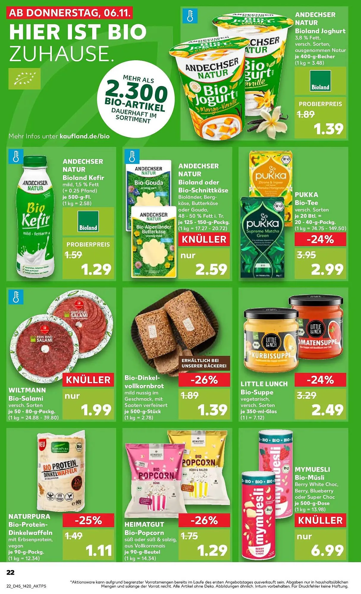 Kaufland Prospekt von 9. November bis 12. November 2025 - Prospekt seite 22