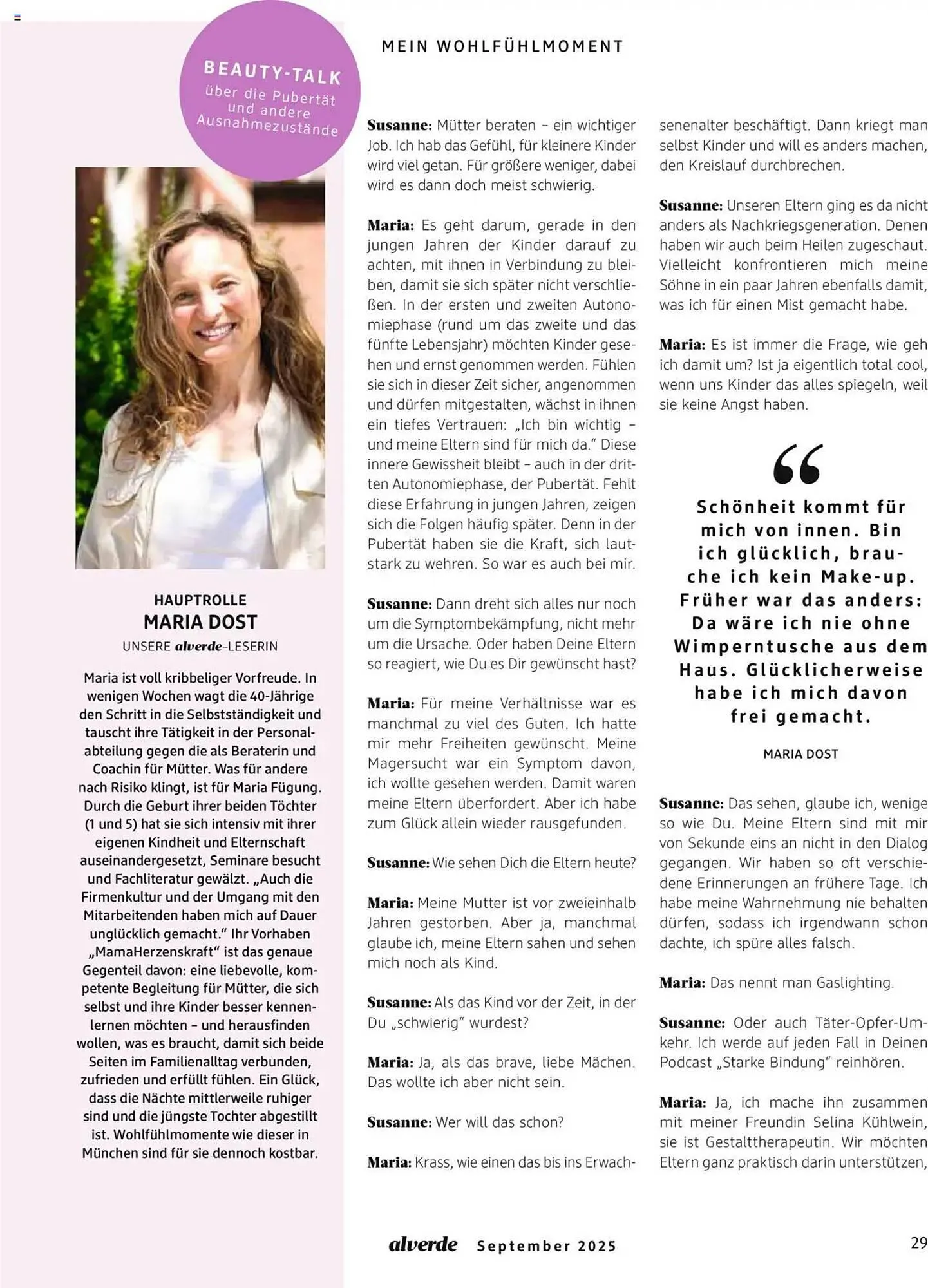 dm drogerie Magazin von 1. September bis 30. September 2025 - Prospekt seite 29