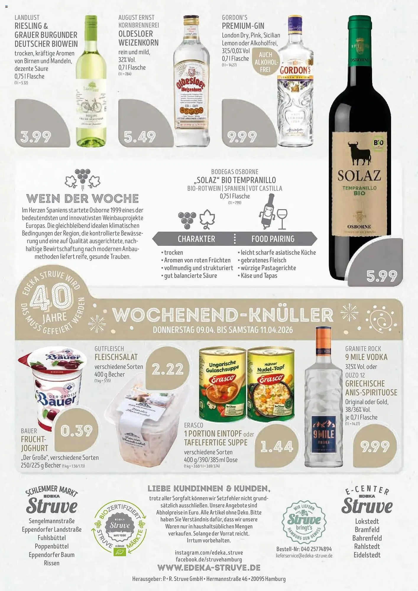 Edeka Struve Prospekt von 7. April bis 11. April 2026 - Prospekt seite 16