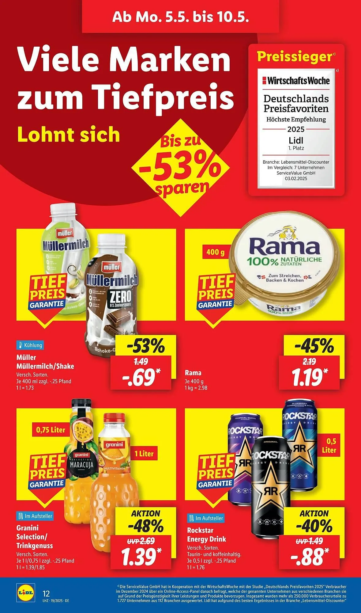 Lidl Prospekt von 5. Mai bis 11. Mai 2025 - Prospekt seite 14