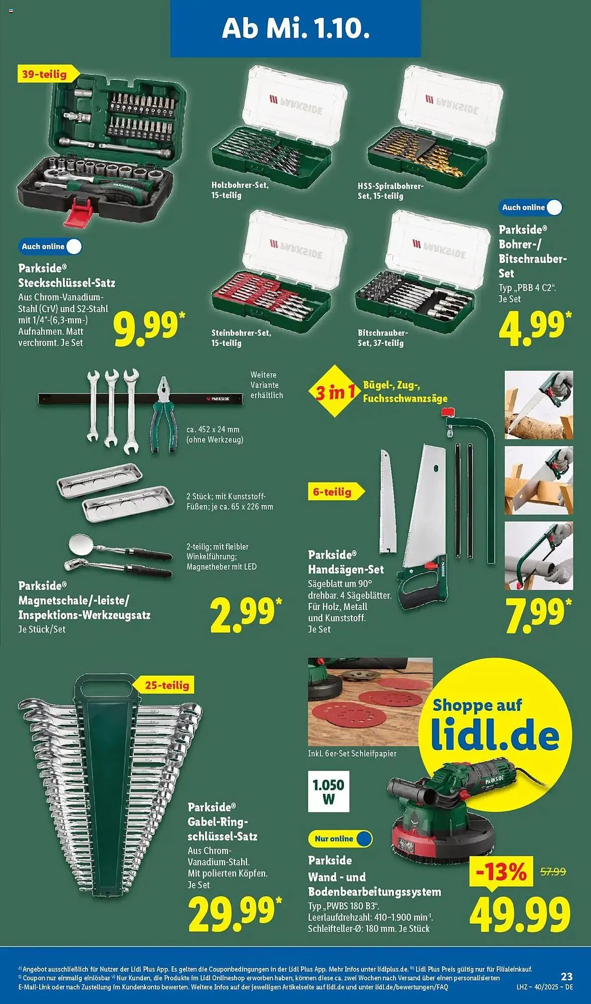 Lidl Prospekt von 29. September bis 4. Oktober 2025 - Prospekt seite 15