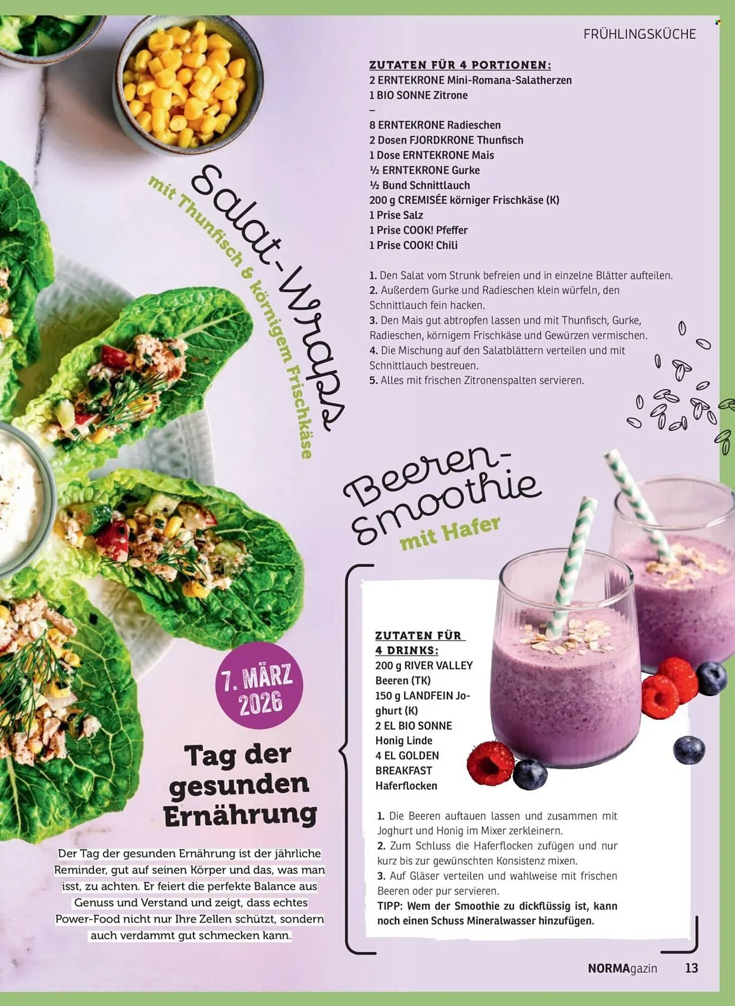 Norma Magazin von 1. März bis 30. April 2026 - Prospekt seite 13