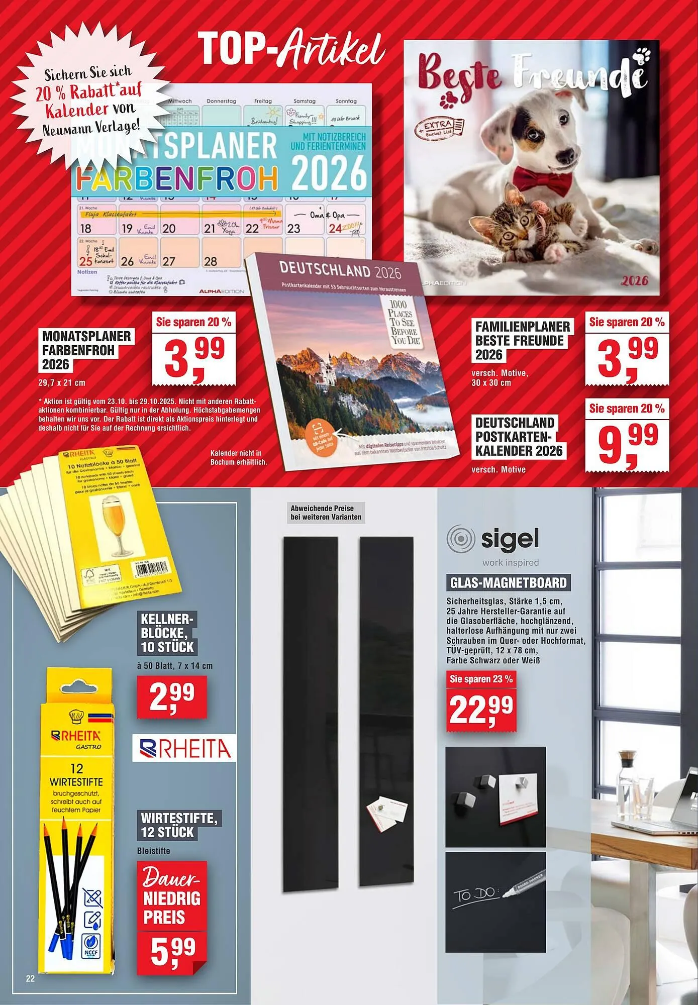 Handelshof Prospekt von 23. Oktober bis 29. Oktober 2025 - Prospekt seite 22