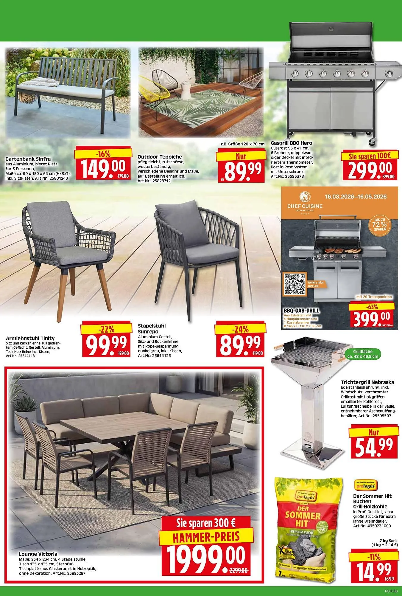 Herkules Baumarkt Prospekt von 30. März bis 4. April 2026 - Prospekt seite 6