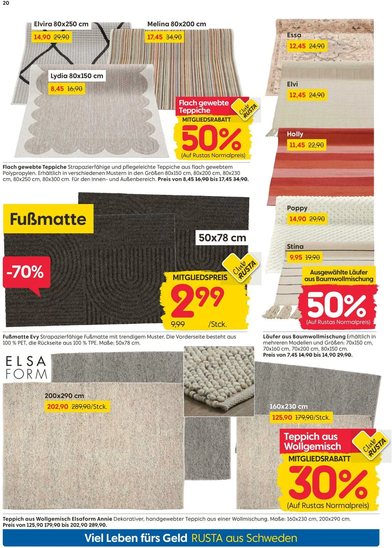 Rusta von 12. Mai bis 26. Mai 2025 - Prospekt seite 20