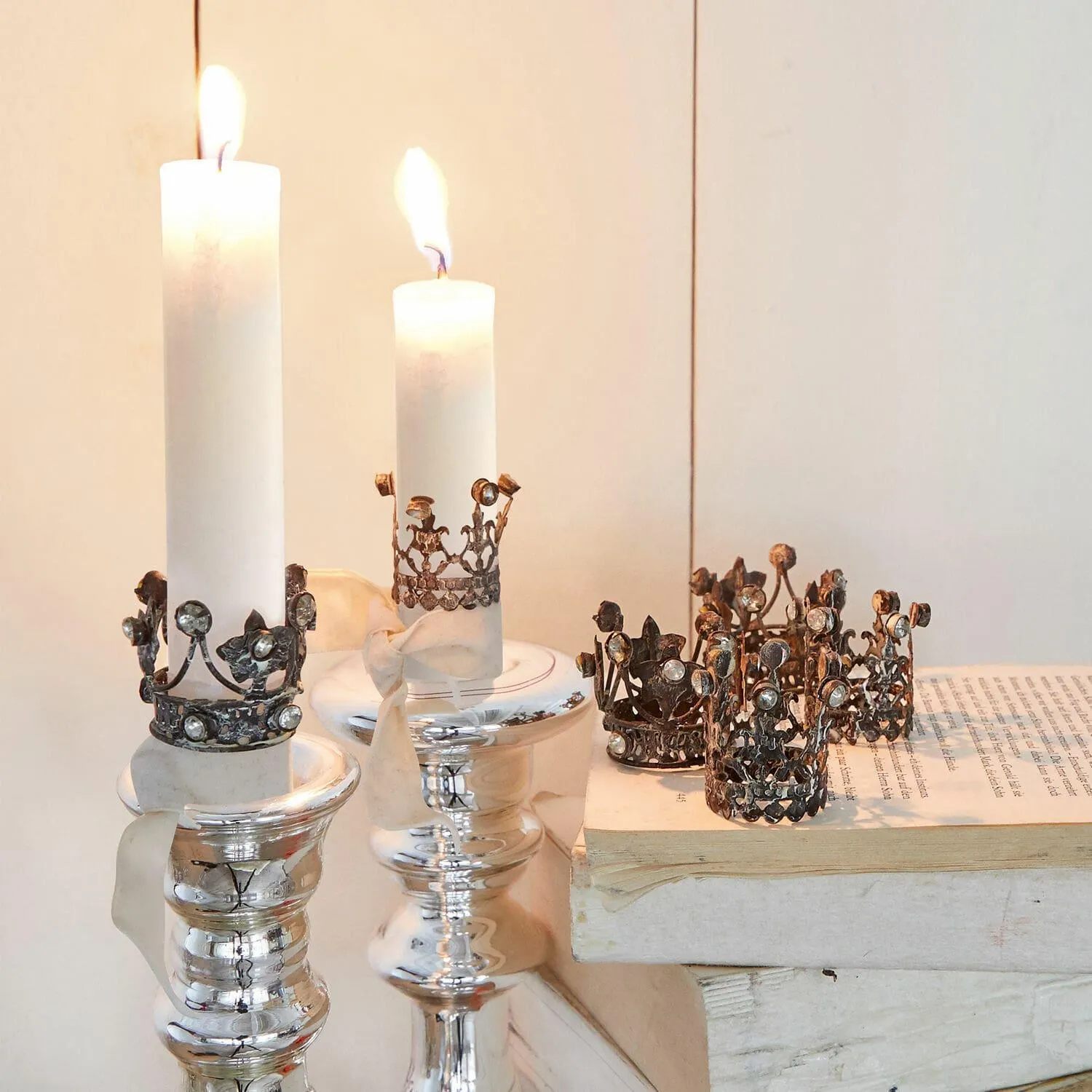 Deko-Krone 6er Set Margareta