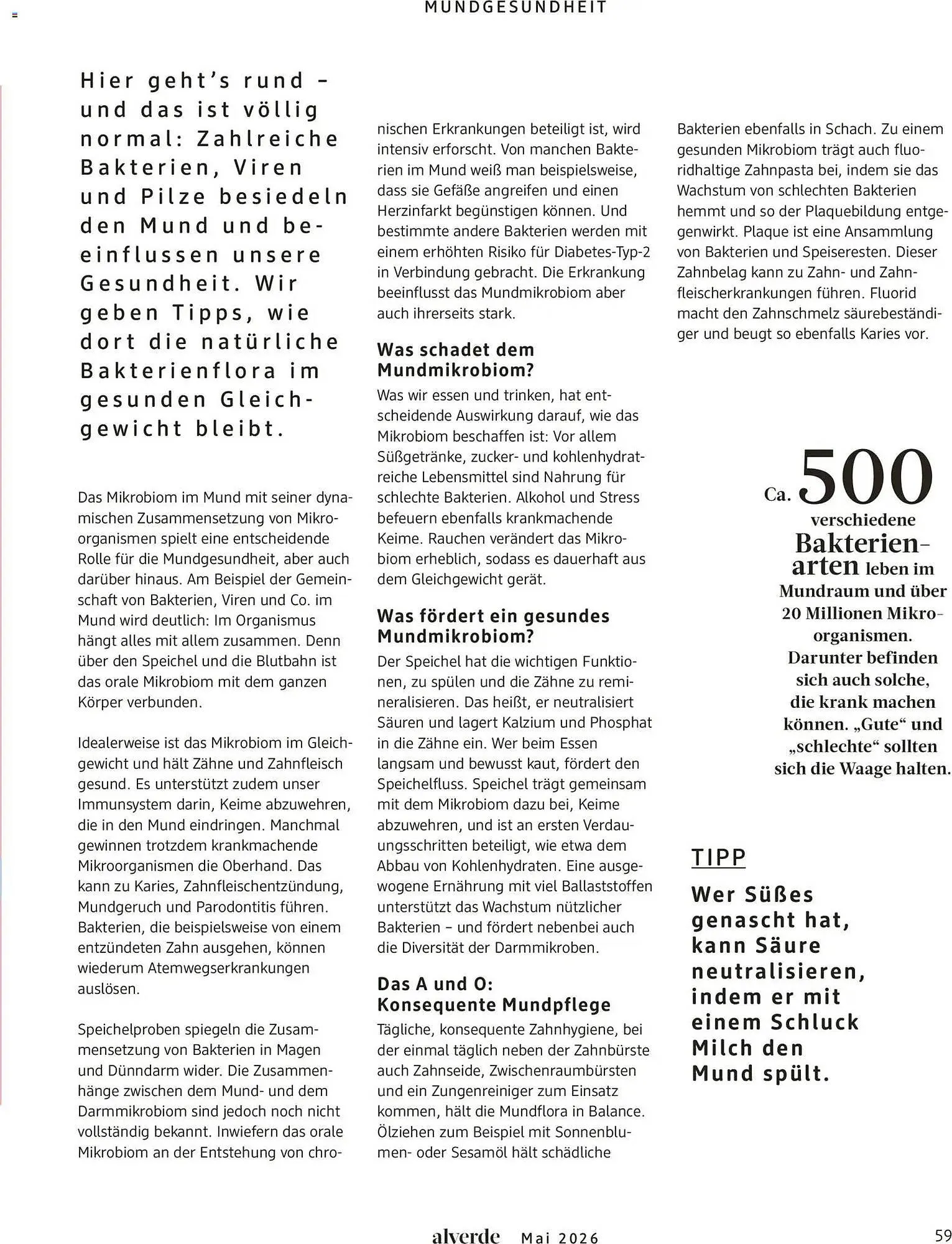 Dm drogerie Magazin von 1. Mai bis 31. Mai 2026 - Prospekt seite 59
